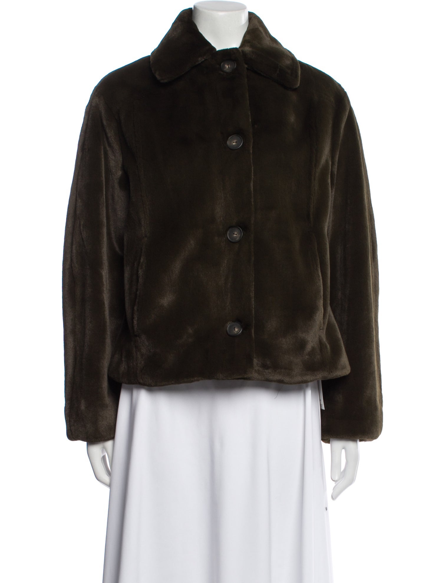 Vince Faux Fur Jacket