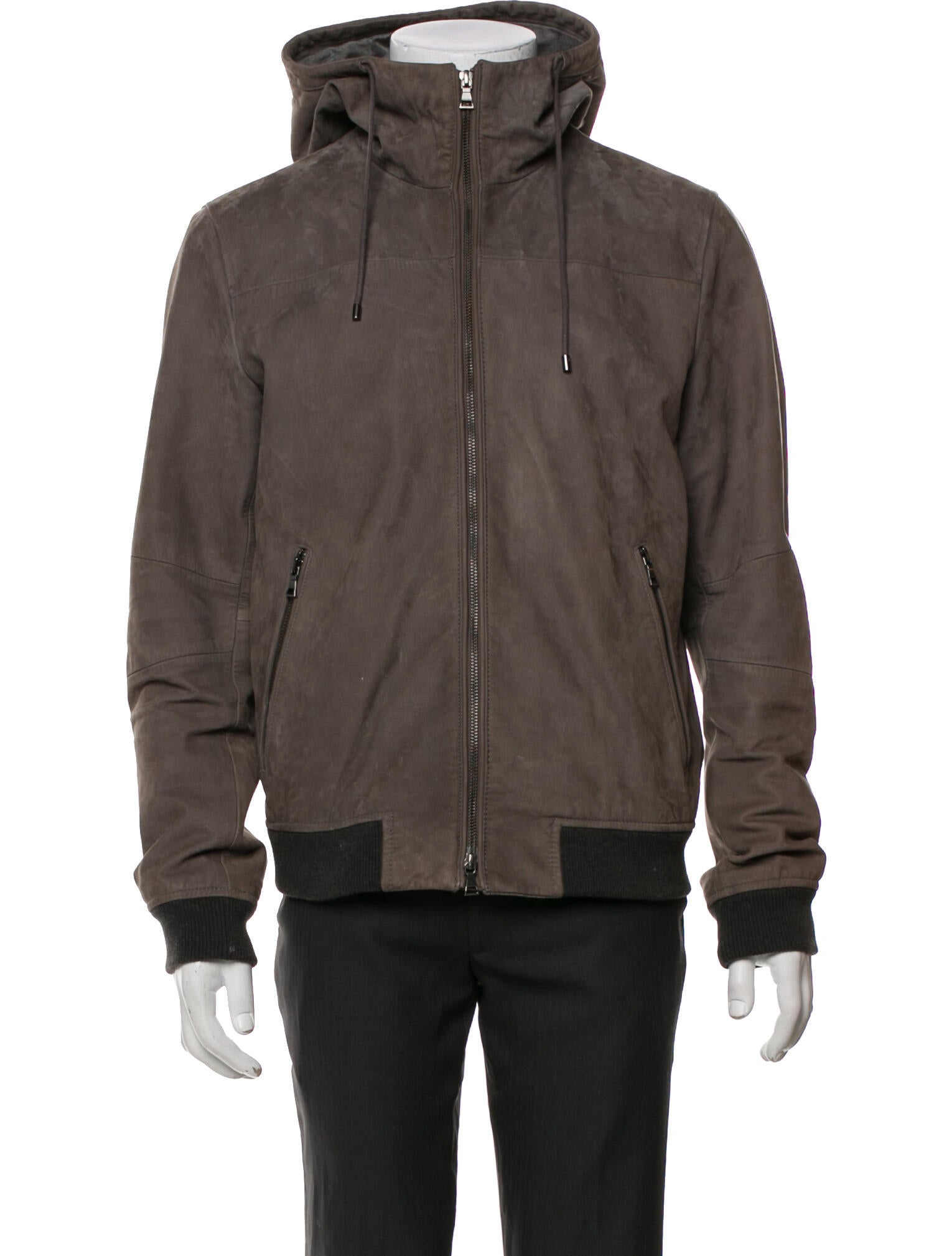 Vince Leather Parka