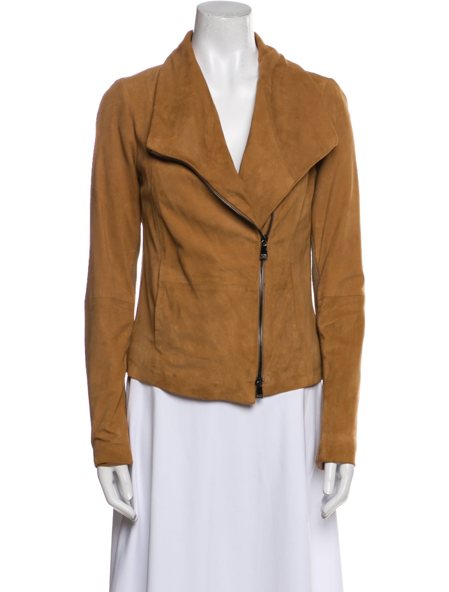 Vince Goat Leather Biker Jacket