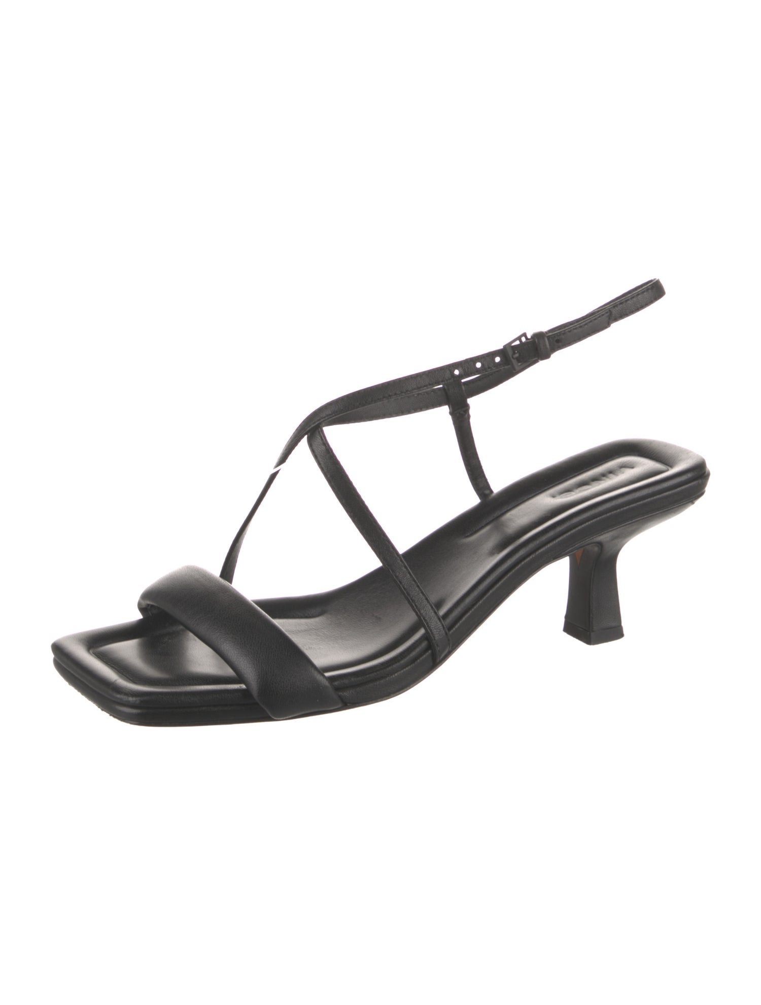 Vince Leather Slingback Sandals