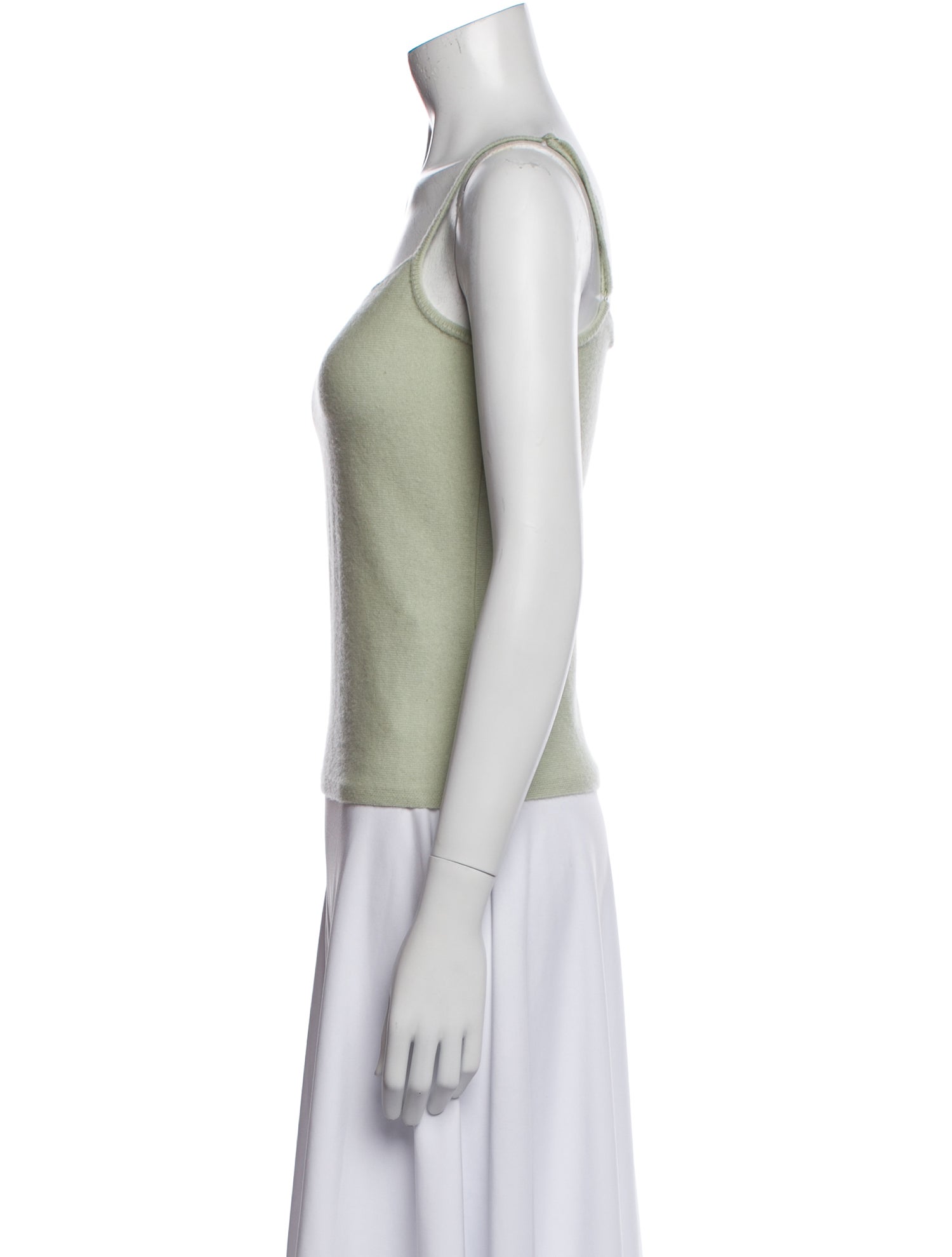 Vince Cashmere Square Neckline Sweater