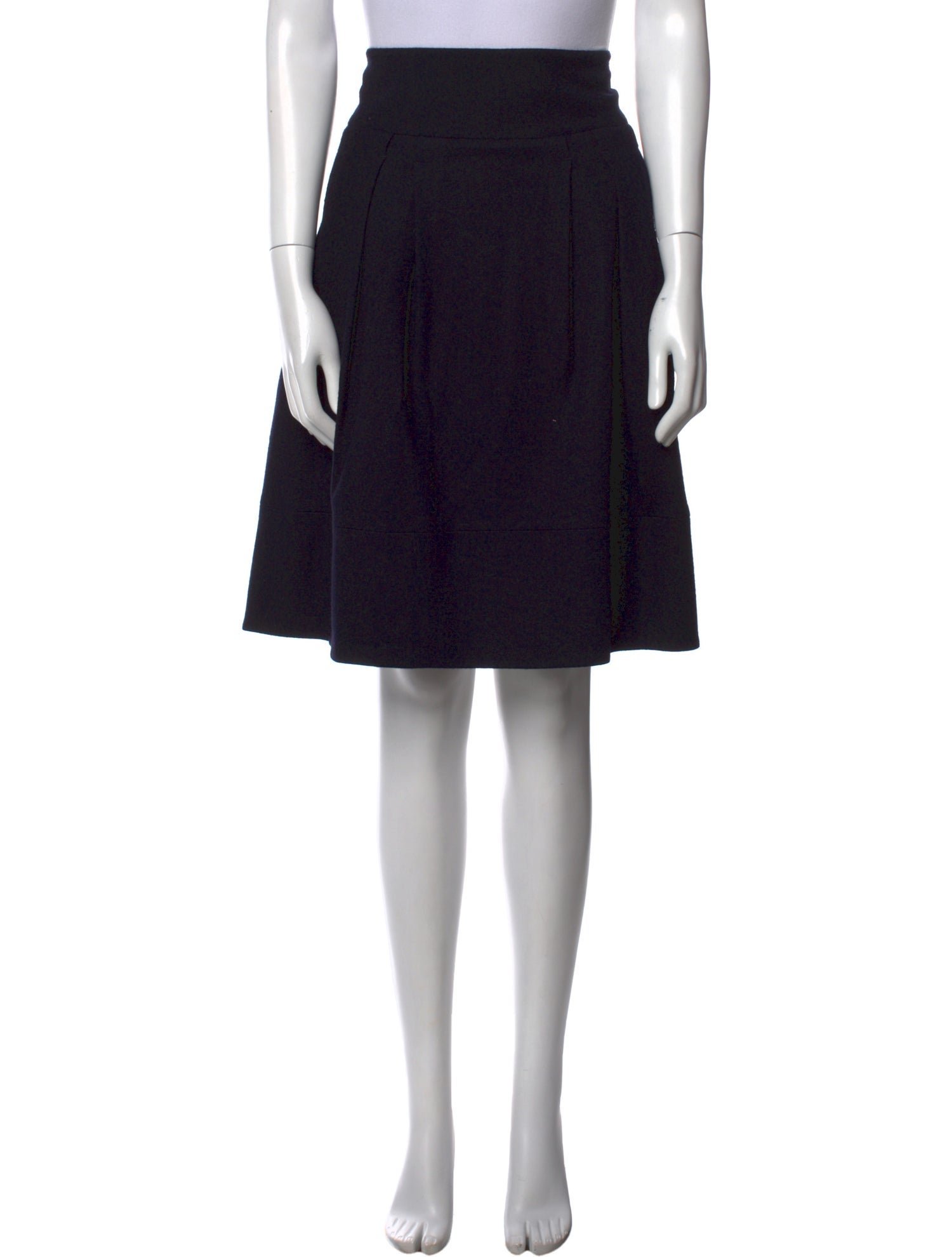 Vince Wool Knee-Length Skirt
