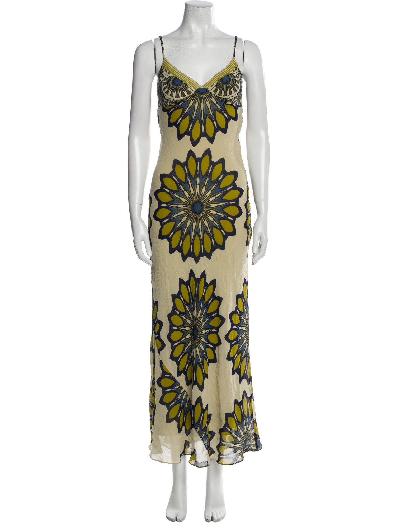 Vince Silk Long Dress