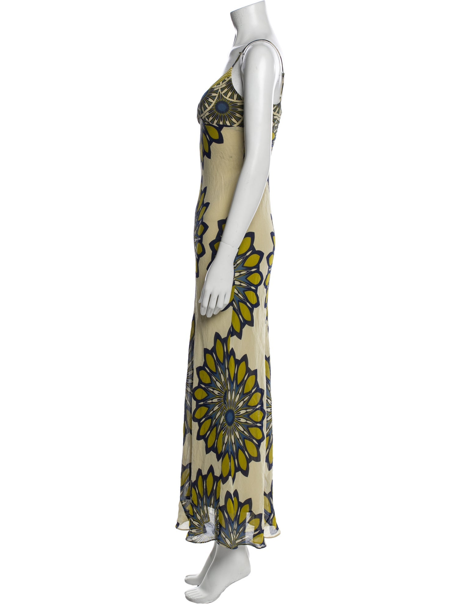 Vince Silk Long Dress