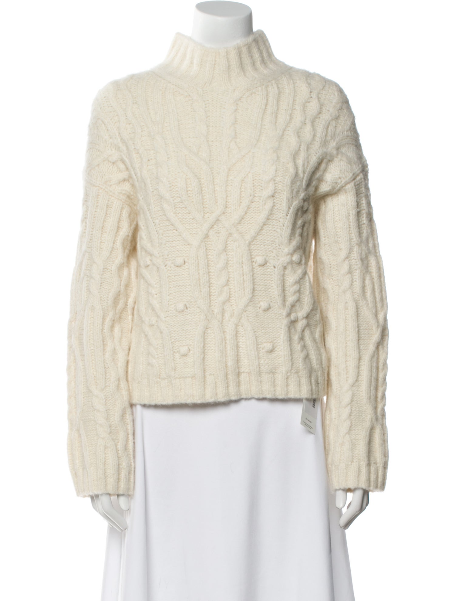 Vince Alpaca Mock Neck Sweater