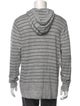 Vince Striped Crew Neck Polo Sweater