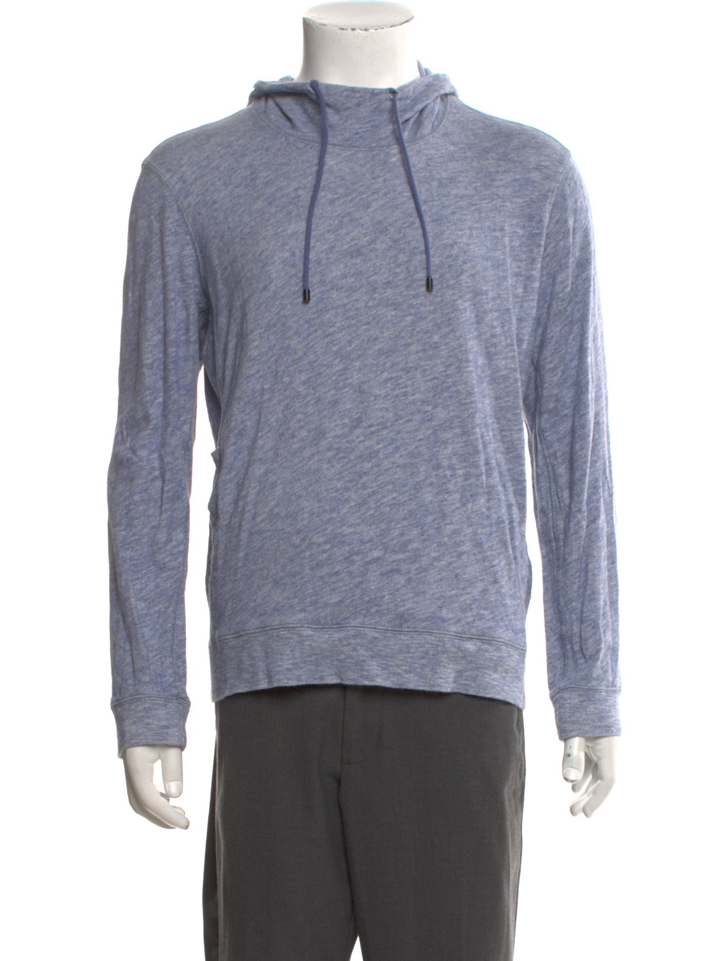 Vince Mock Neck Long Sleeve Hoodie