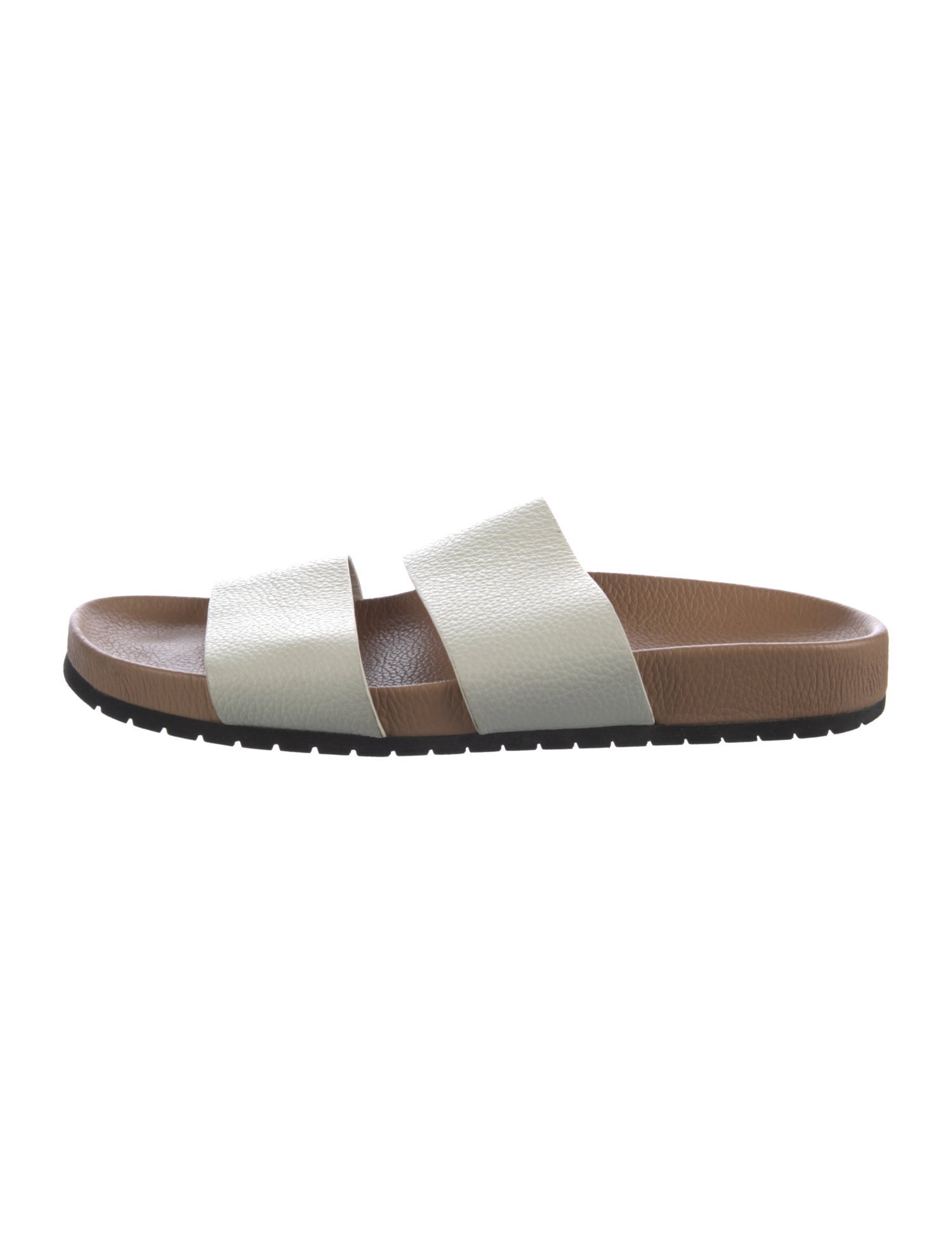 Vince Leather Slides