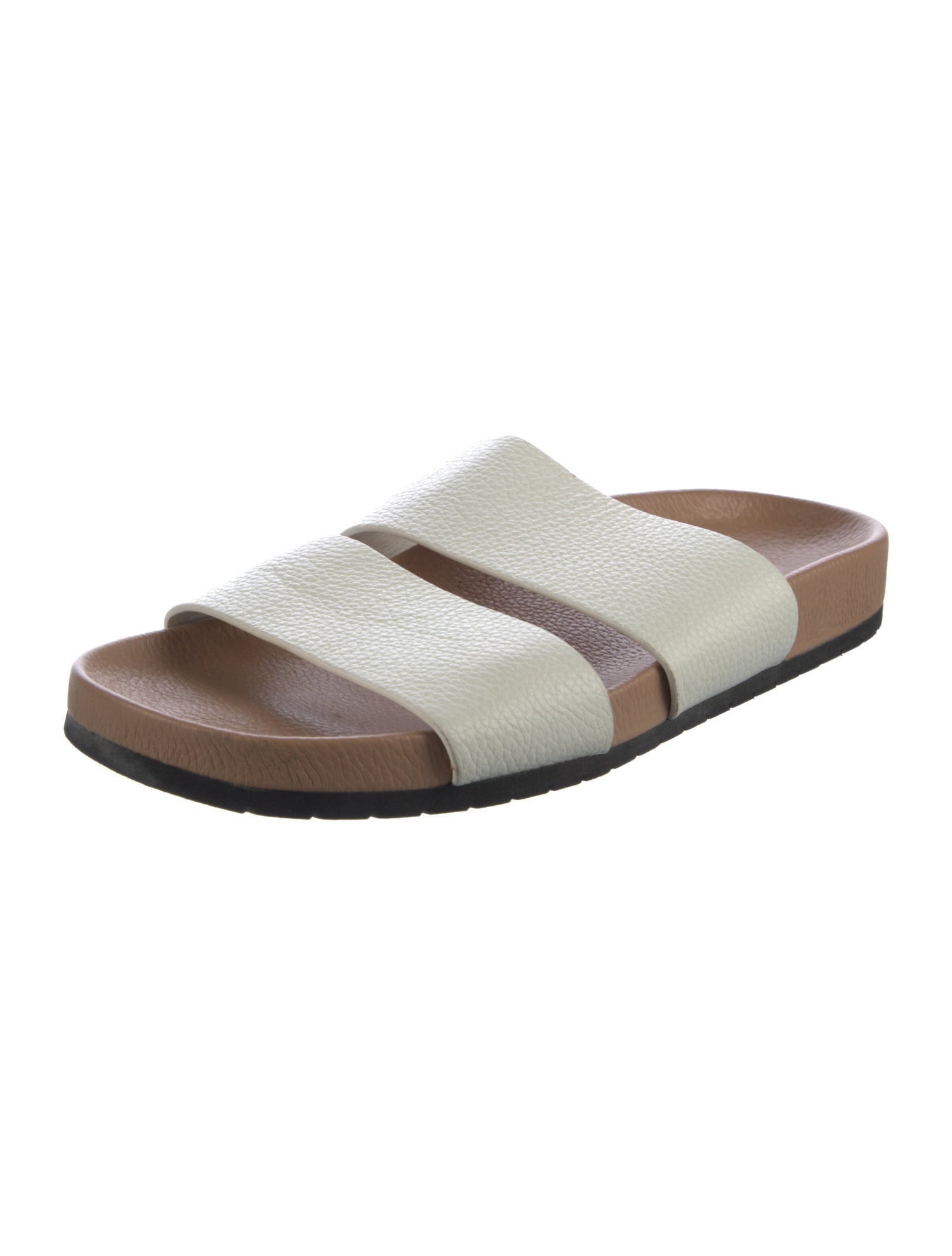 Vince Leather Slides
