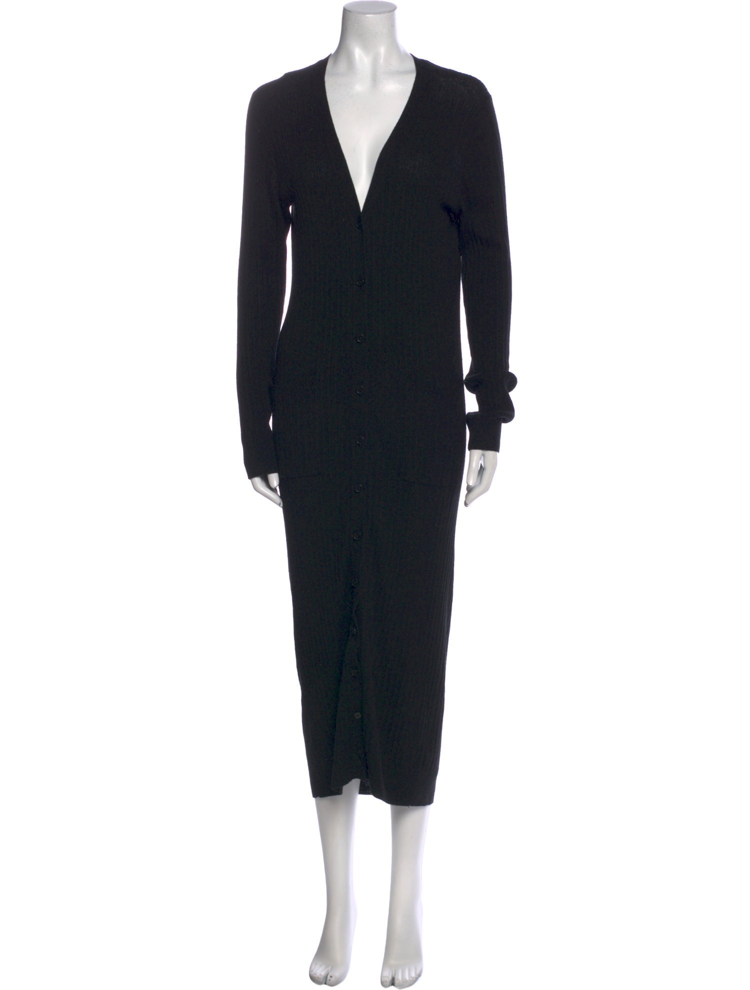 Vince Cashmere Midi Length Dress