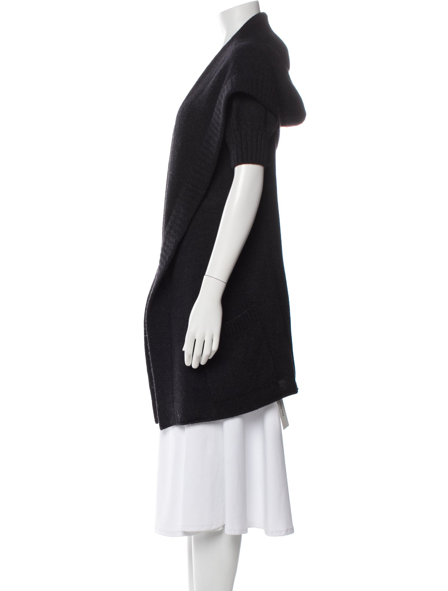 Vince Cashmere Open Front Sweater