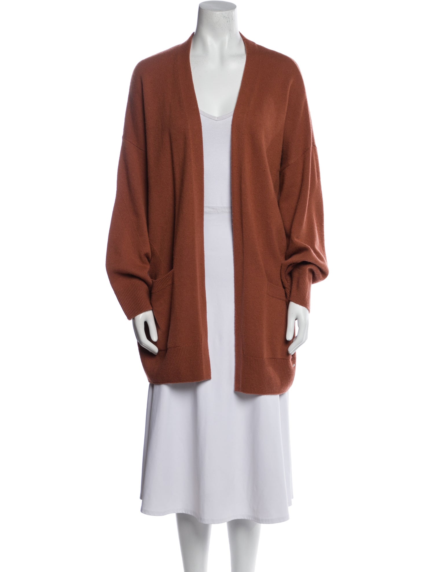 Vince Cashmere Open Front Sweater