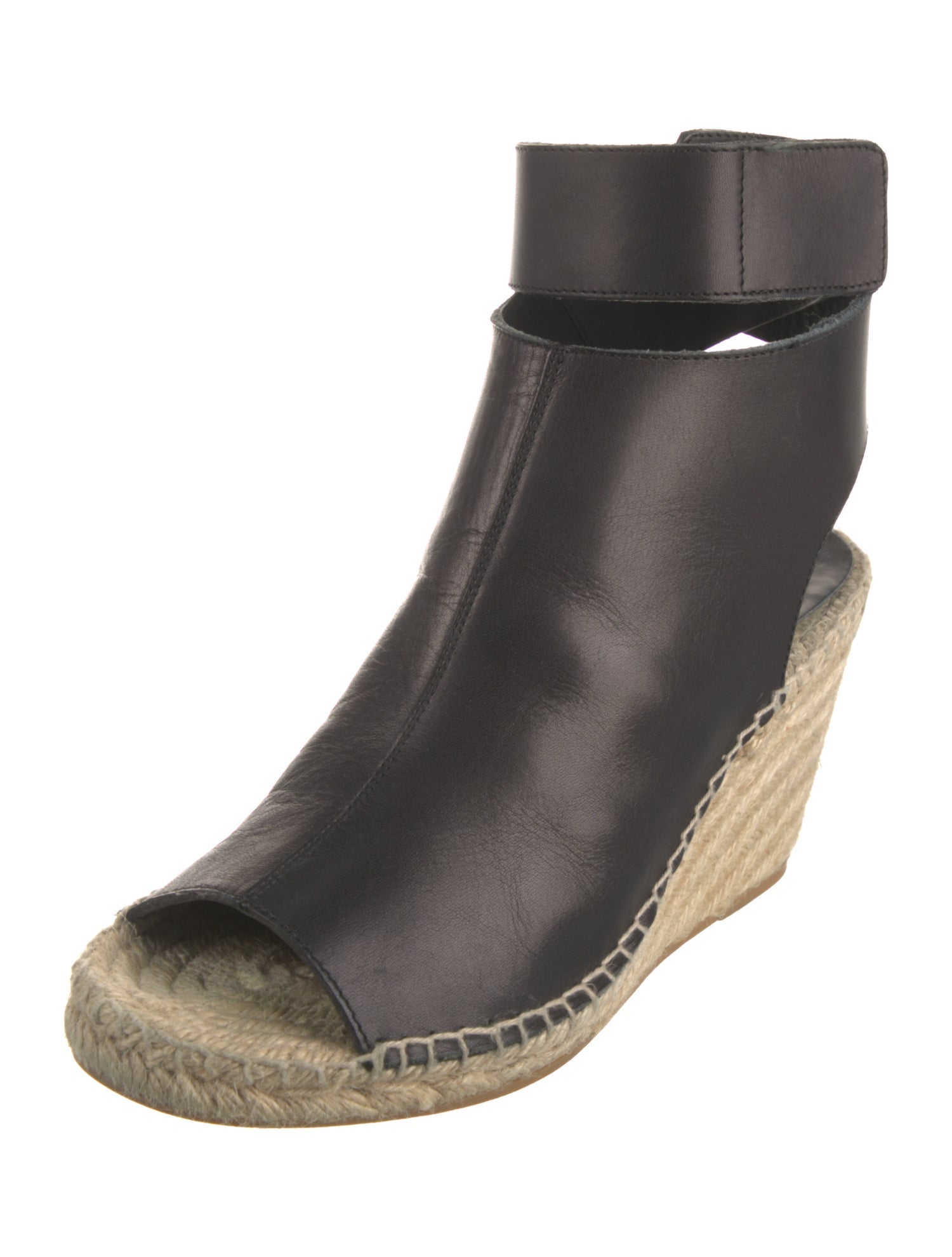 Vince Leather Espadrilles