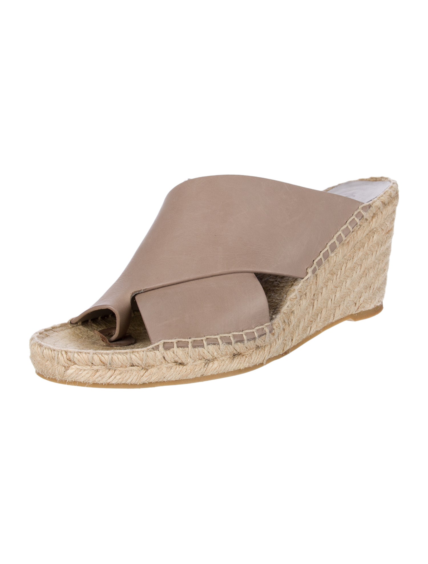 Vince Leather Espadrilles