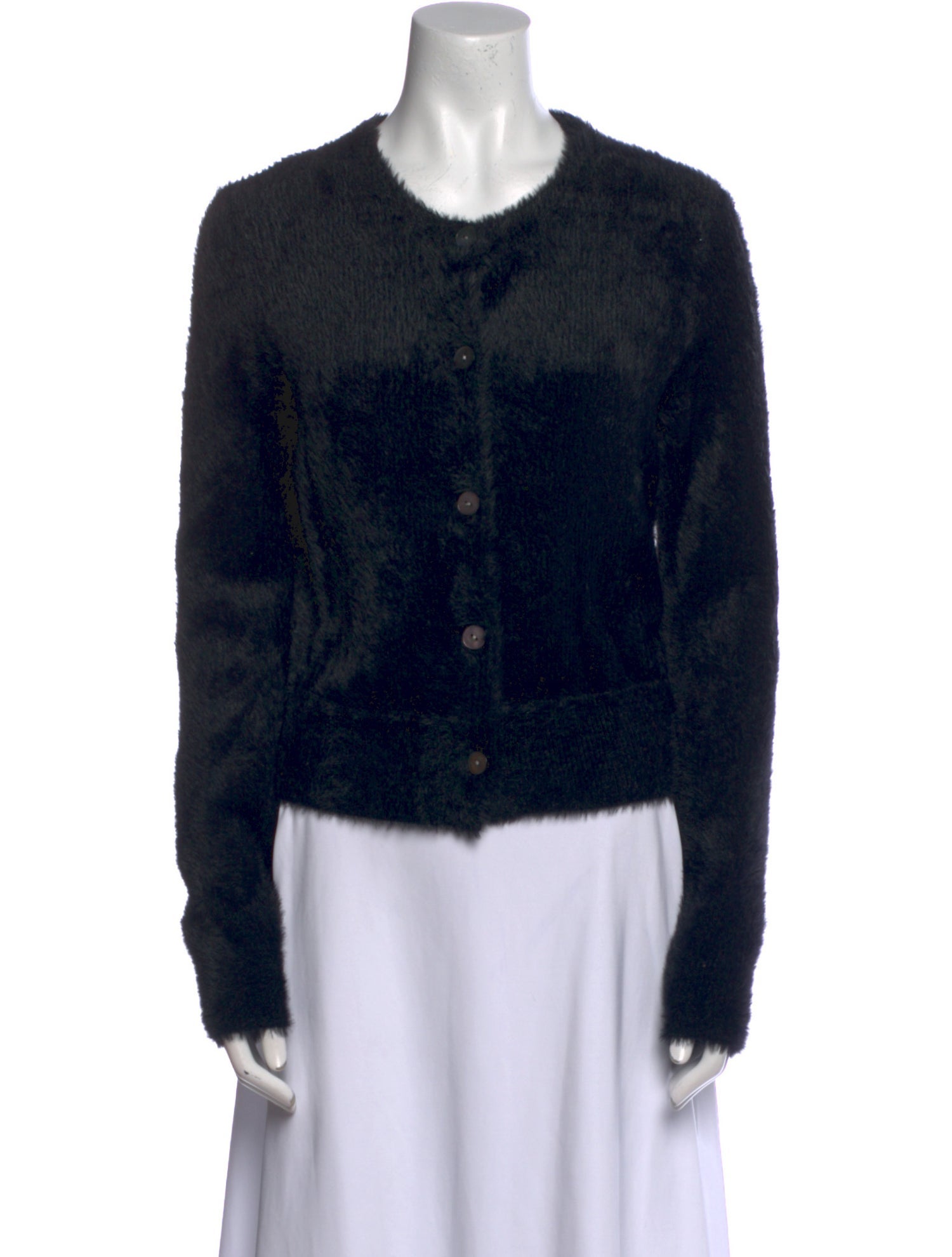 Vince Printed Scoop Neck Sweater