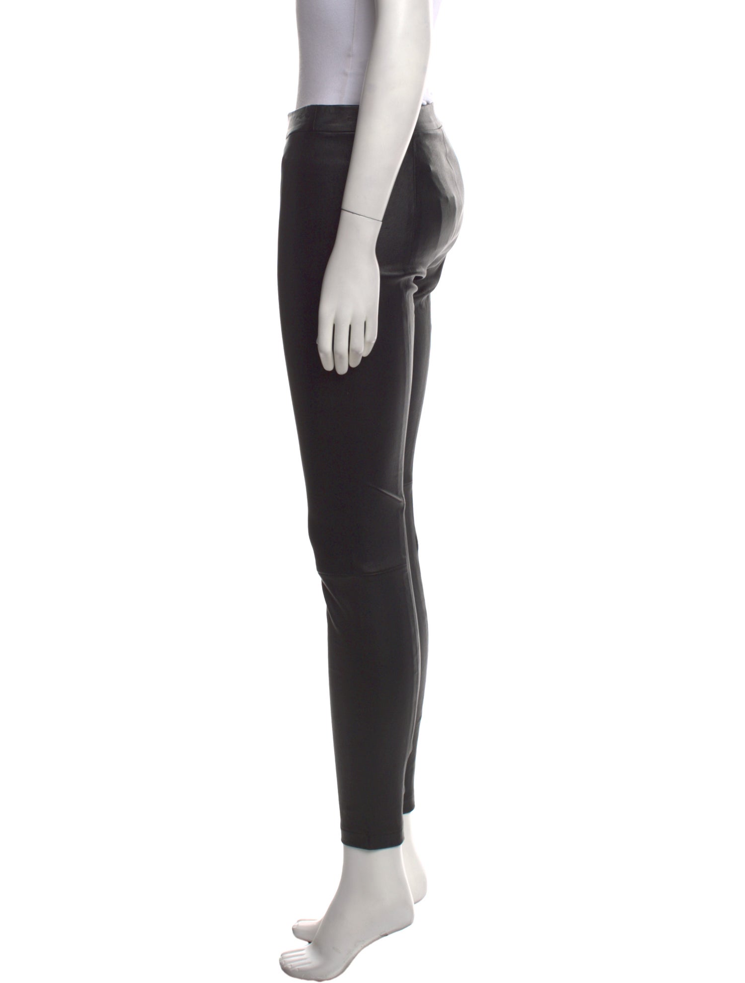 Vince Leather Skinny Leg Pants