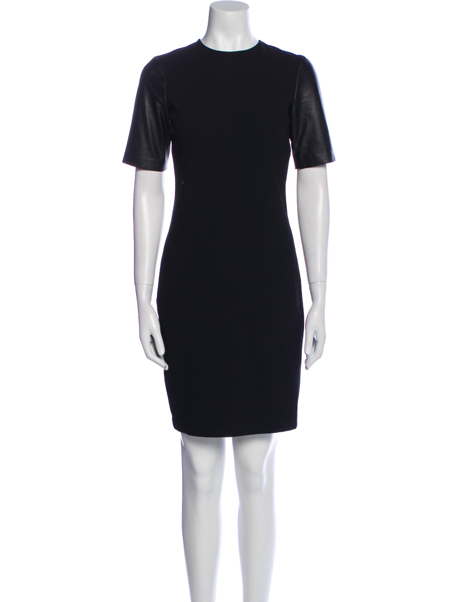 Vince Crew Neck Mini Dress