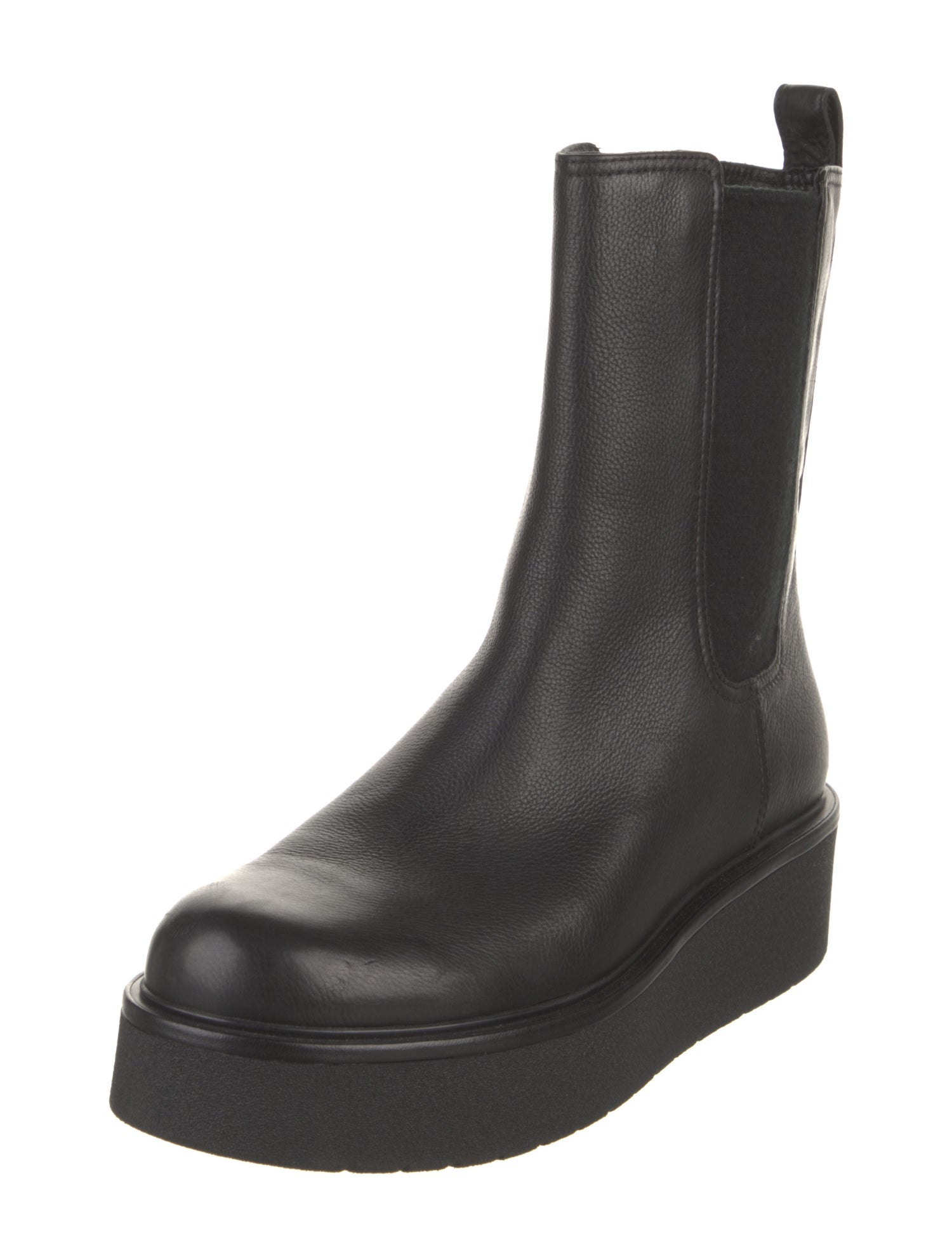 Vince Leather Chelsea Boots