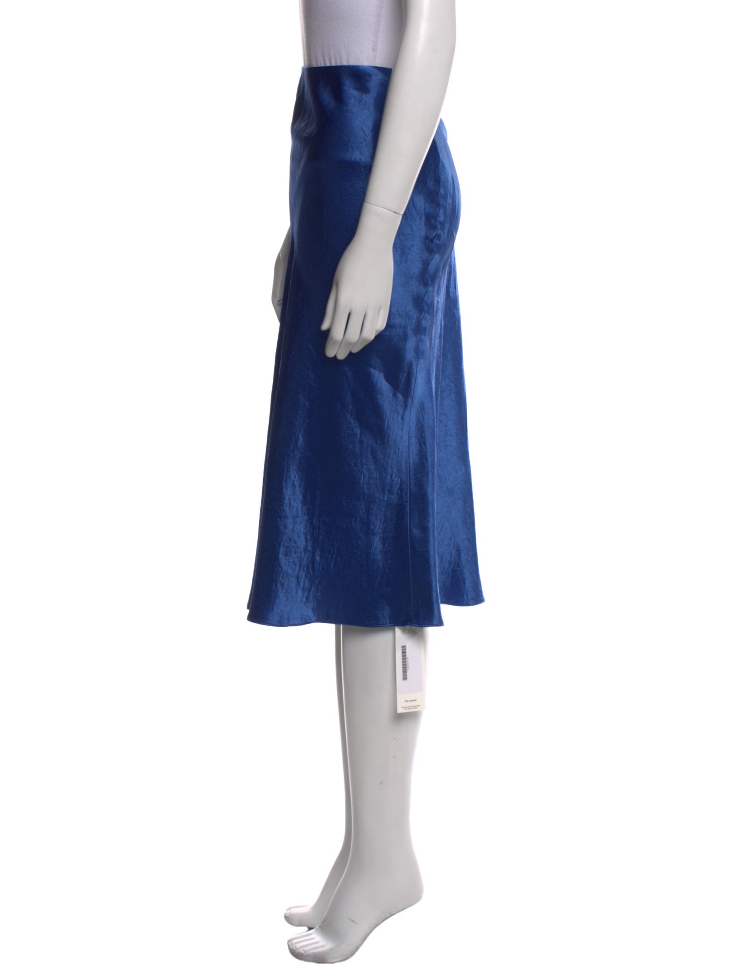 Vince Pleated Accents Knee-Length Skirt