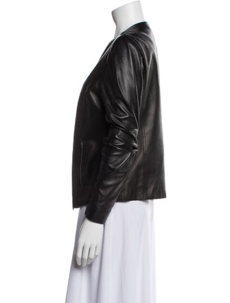 Vince Lamb Leather Jacket