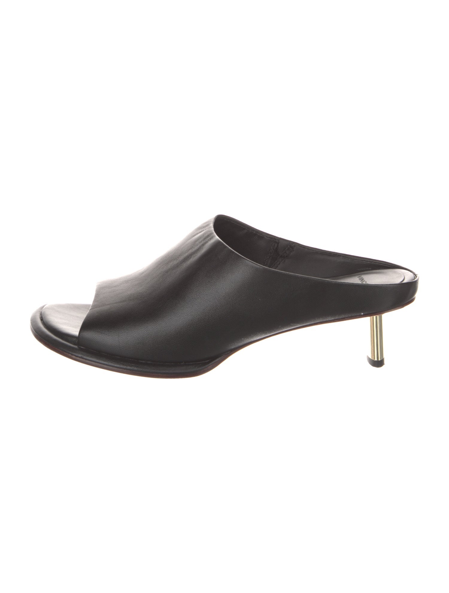 Vince Leather Slides