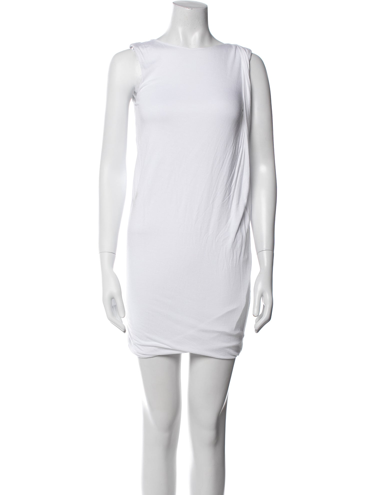 Vince Bateau Neckline Mini Dress