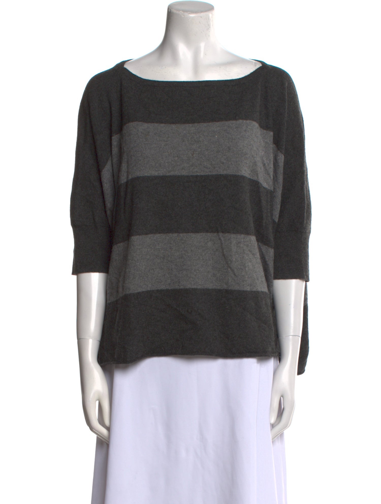 Vince Cashmere Striped Sweater