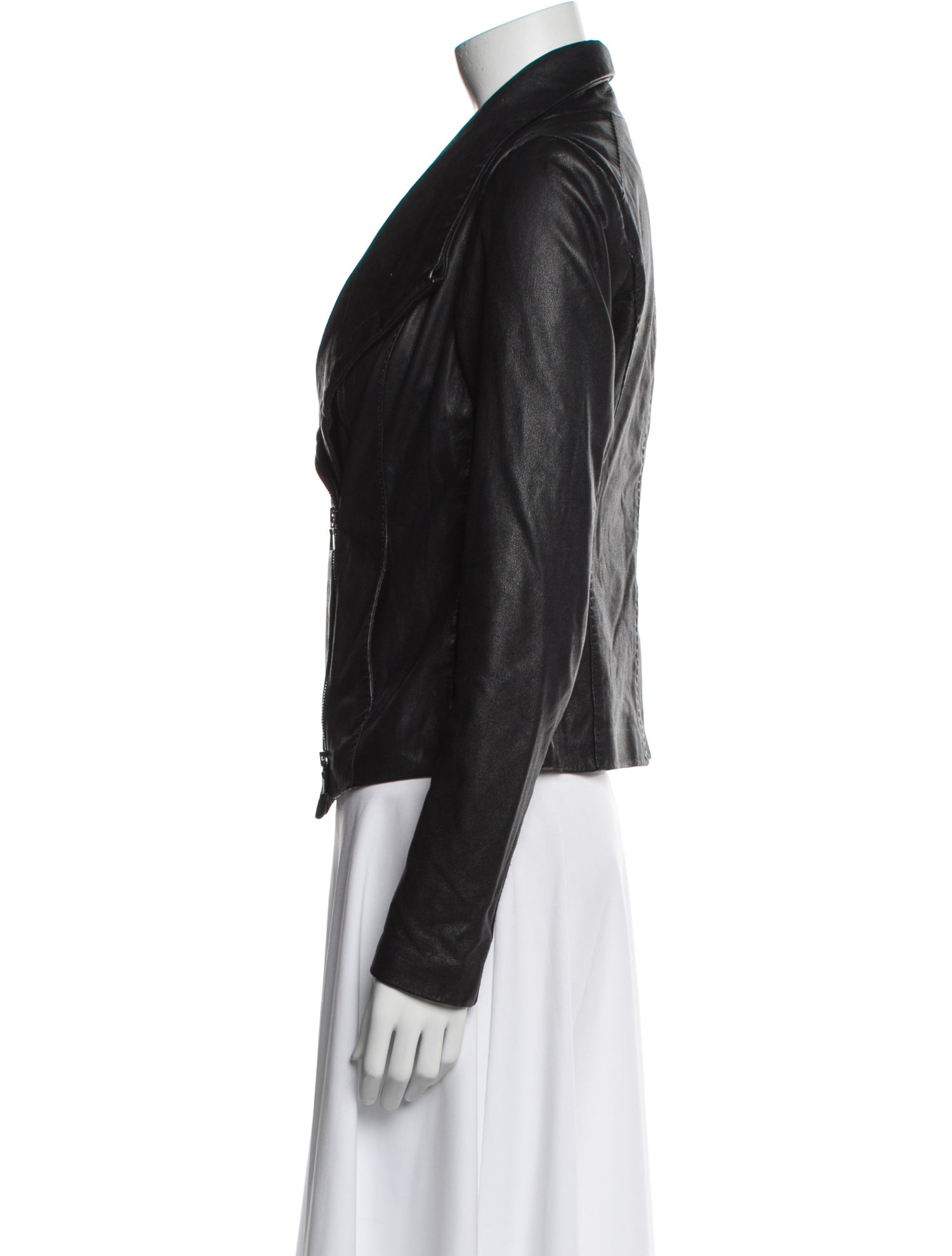Vince Leather Biker Jacket