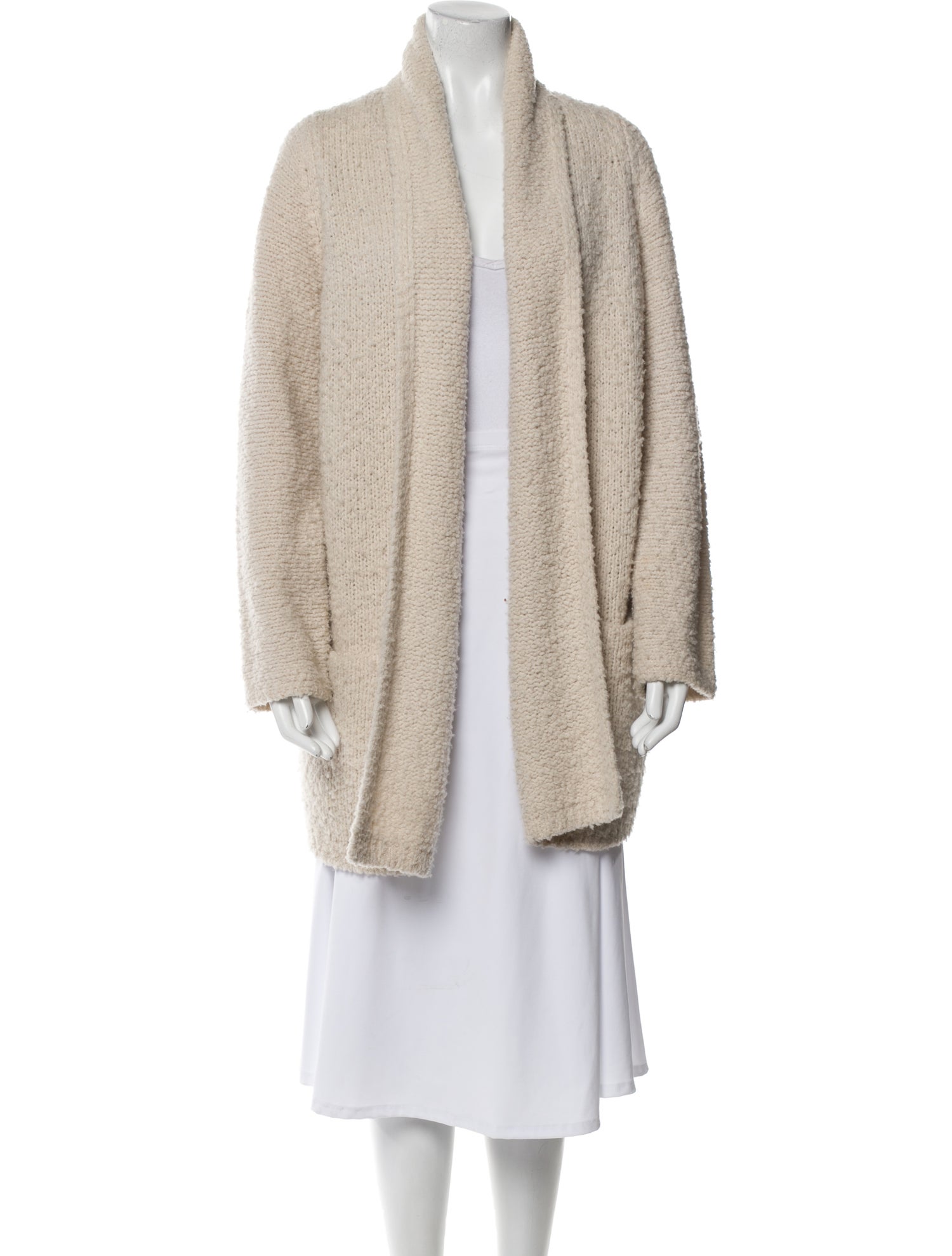 Vince Wool Open Front Sweater