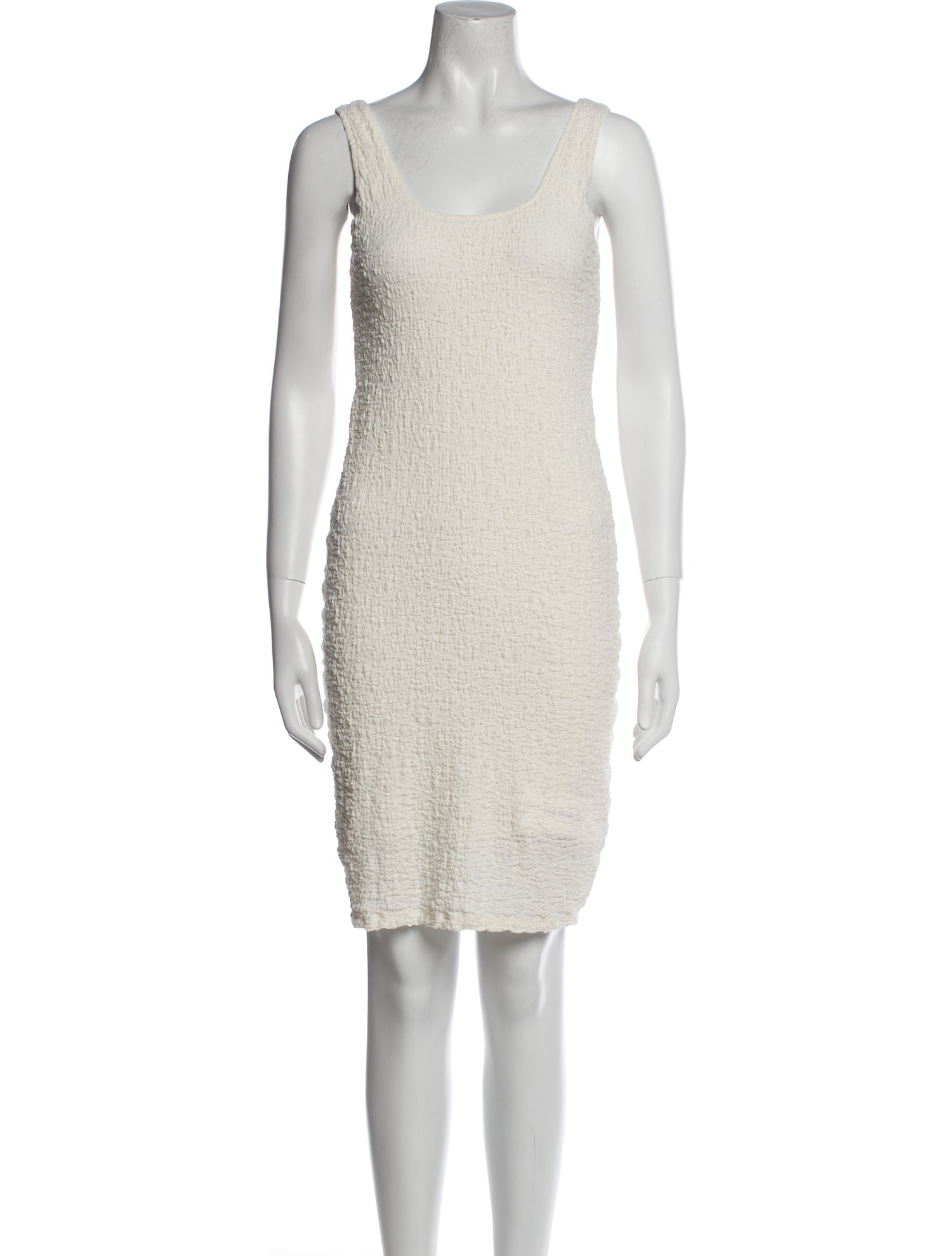 Vince Scoop Neck Mini Dress