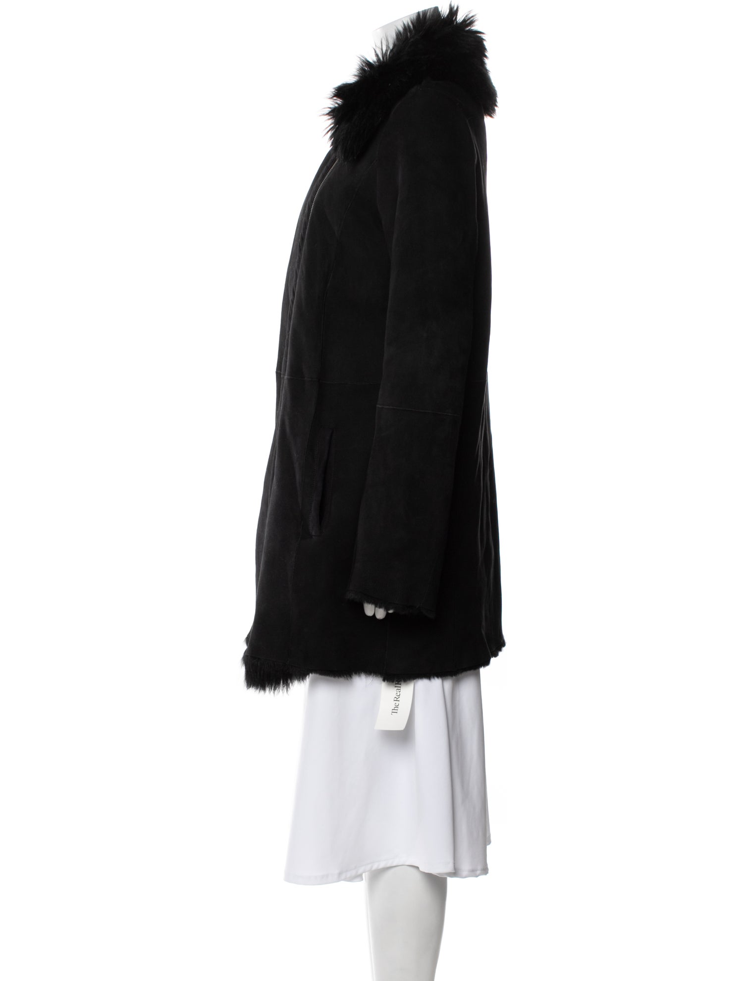 Vince Shearling Fur Coat