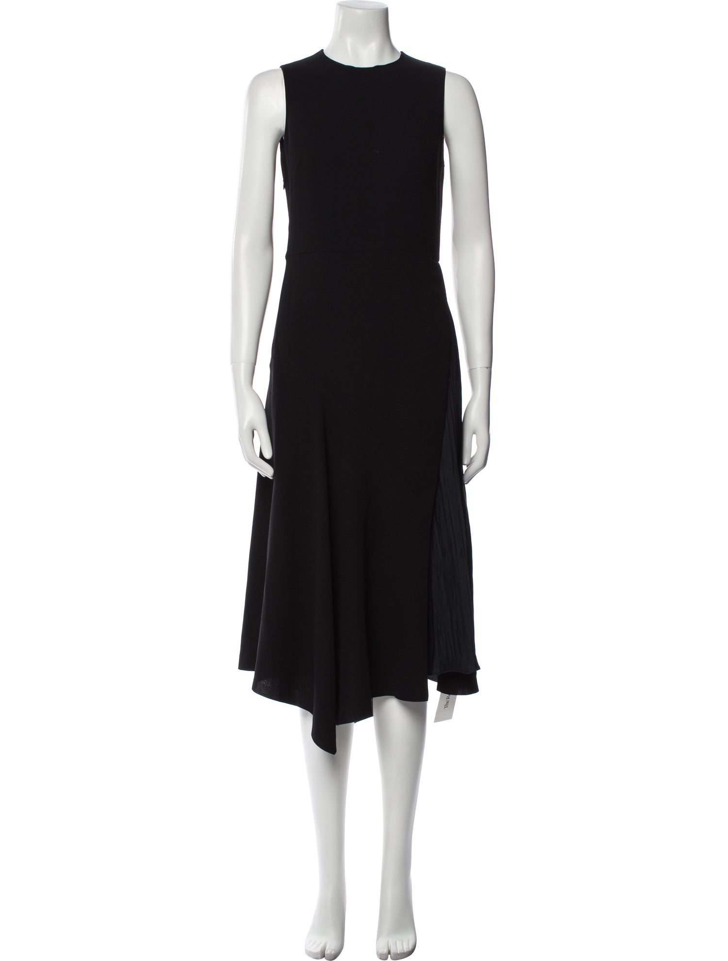 Vince Crew Neck Midi Length Dress