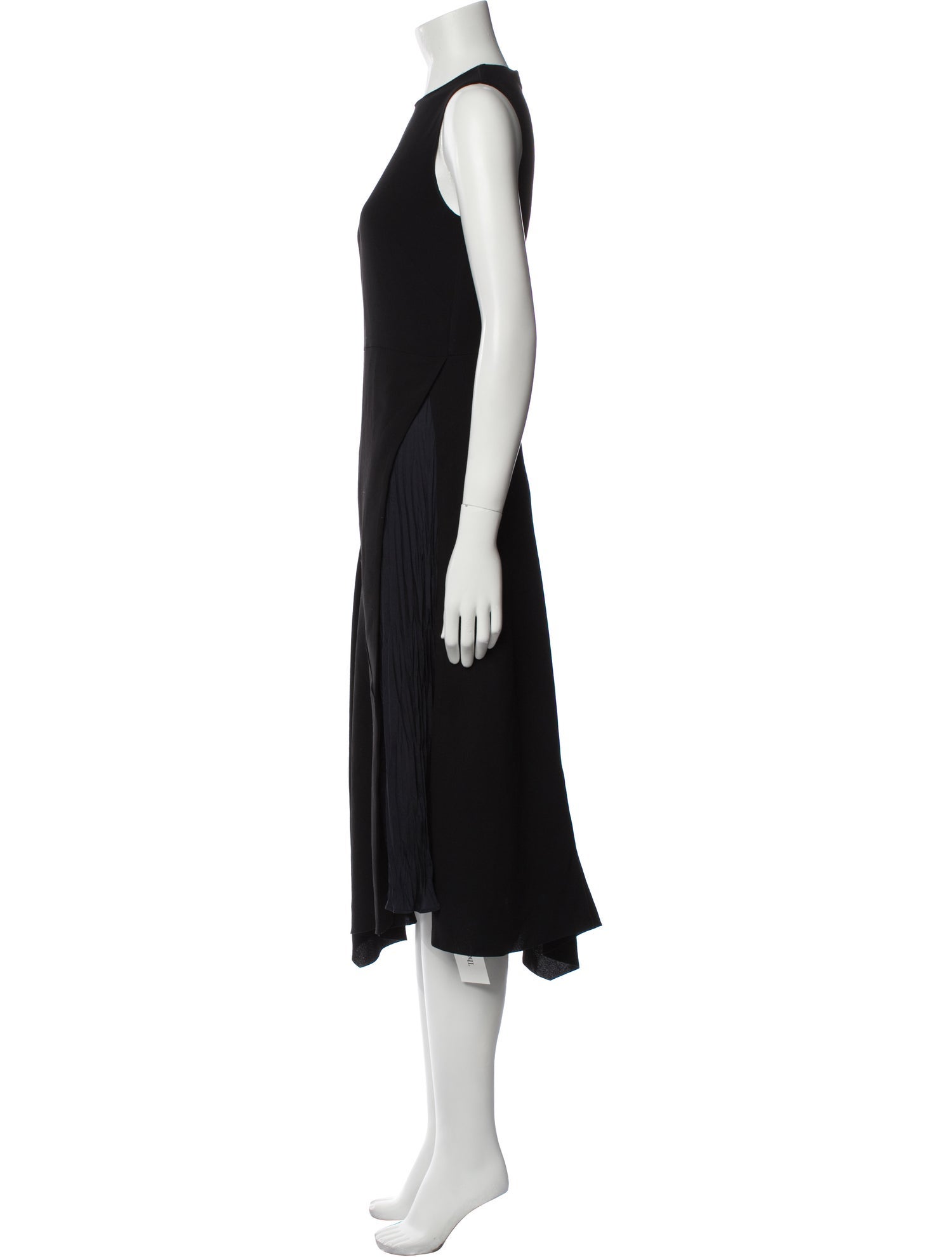 Vince Crew Neck Midi Length Dress