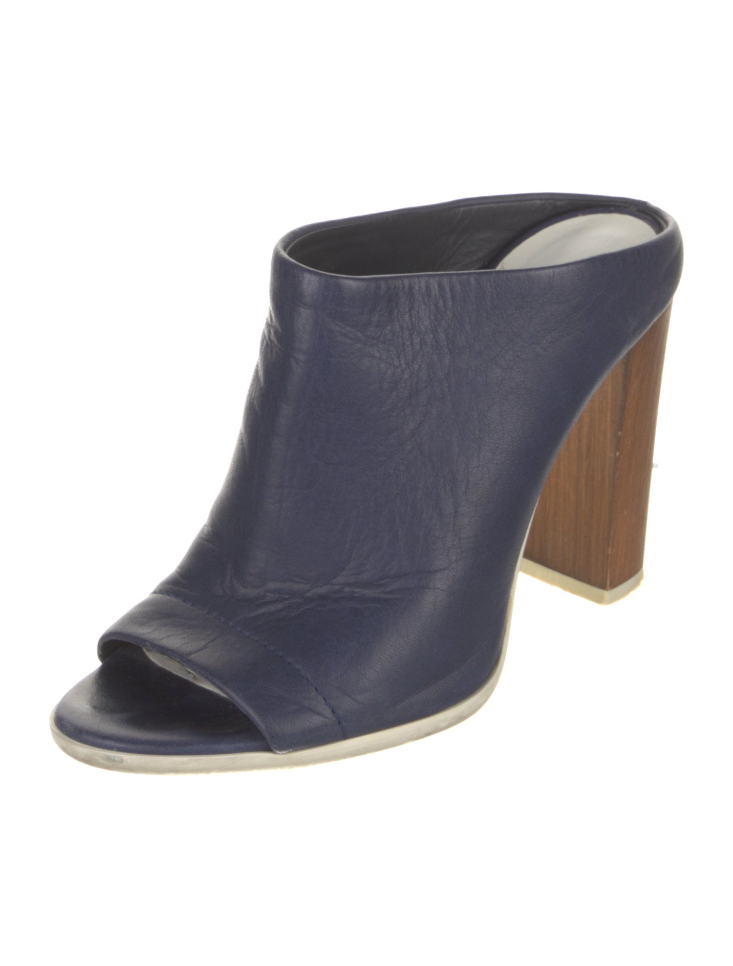 Vince Leather Slides