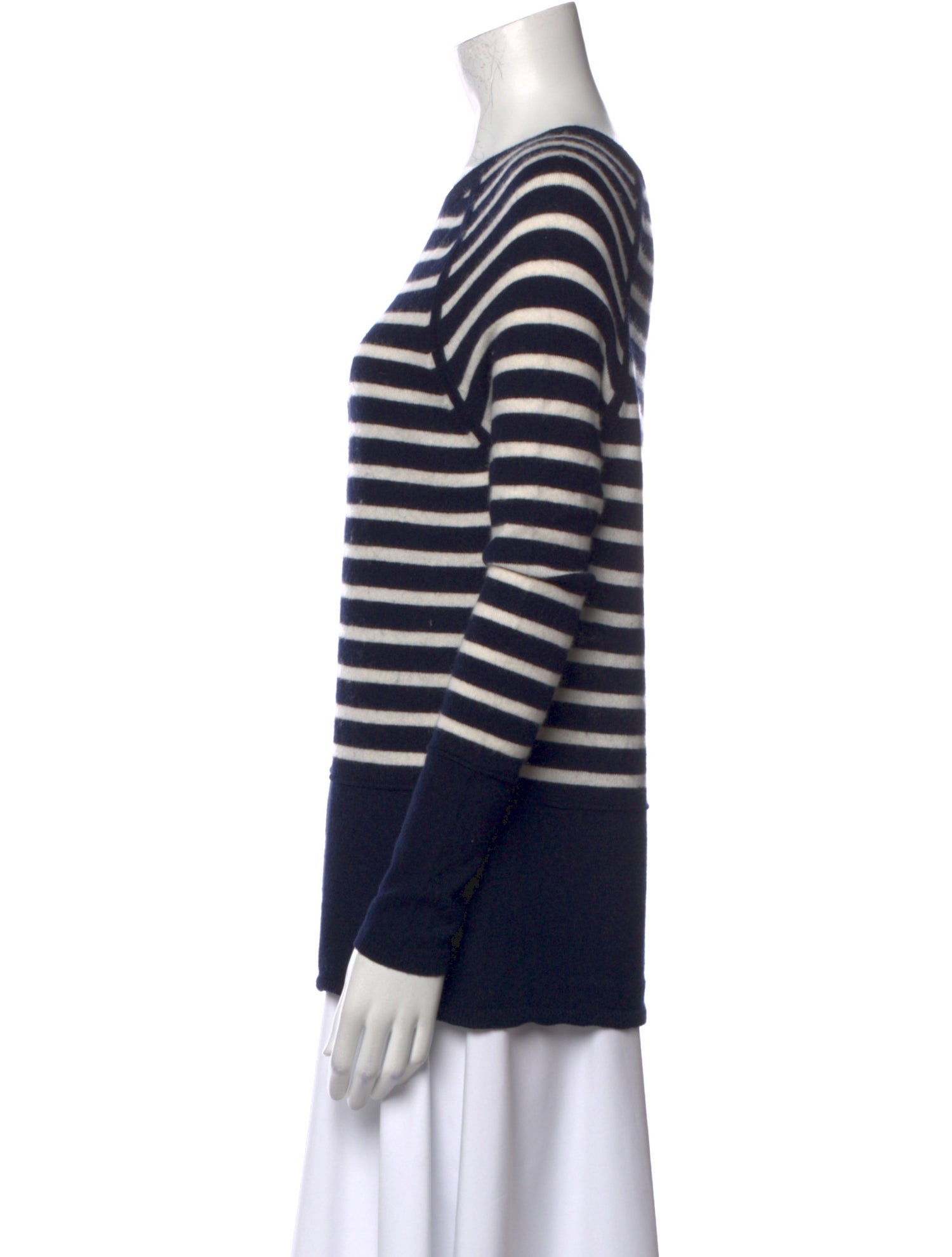 Vince Striped Crew Neck Sweater