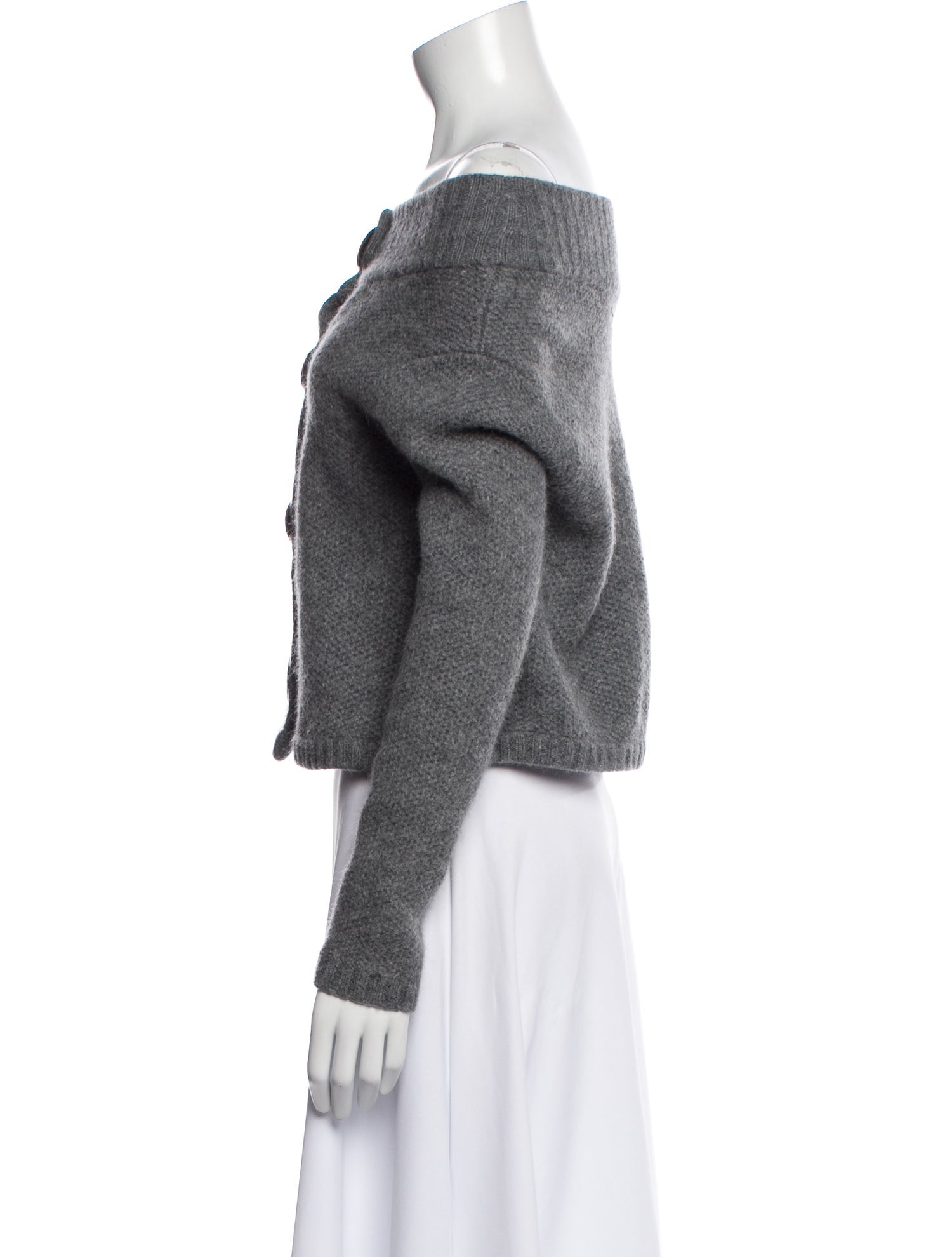 Vince Cashmere Off-The-Shoulder Sweater