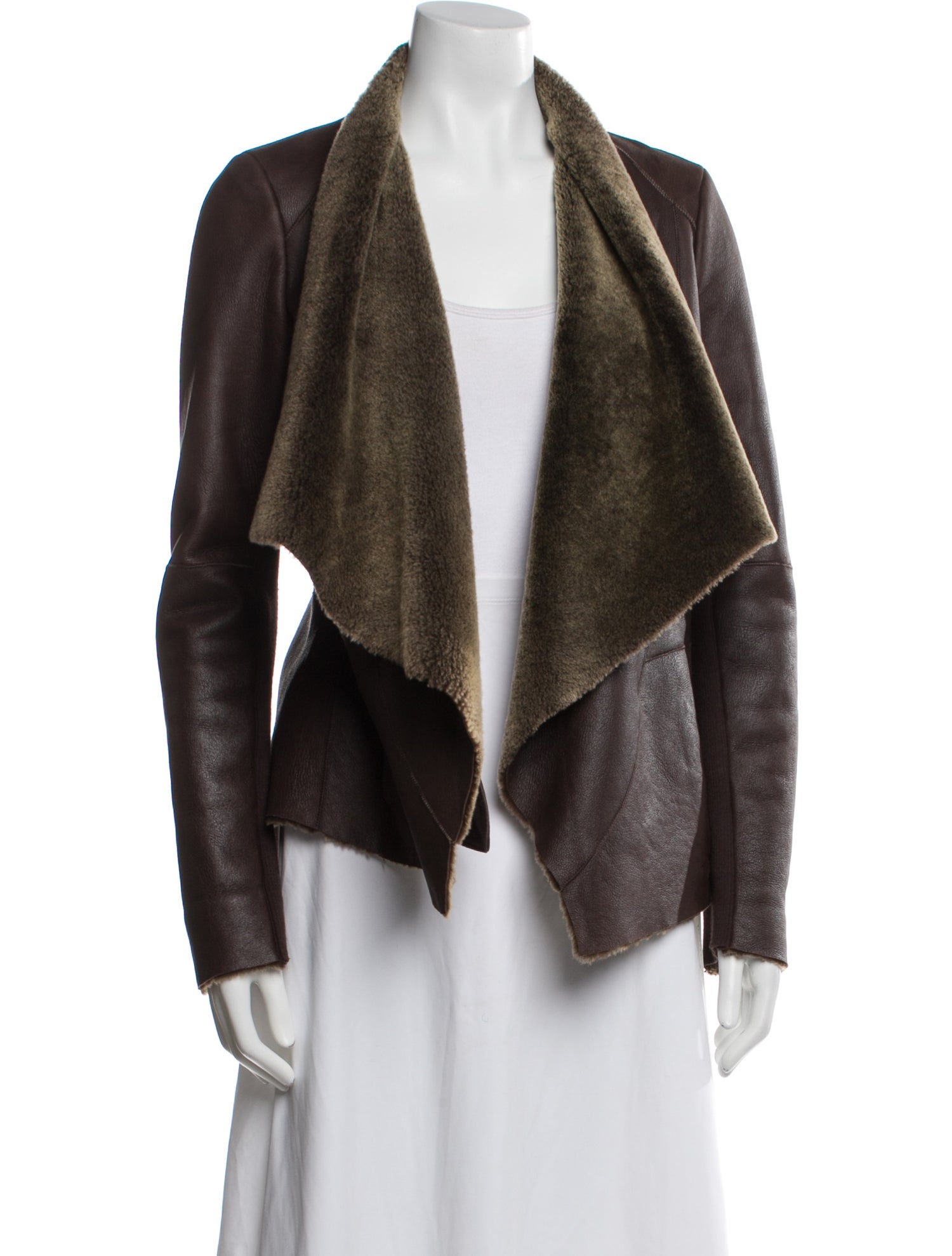Vince Lambskin Fur Jacket
