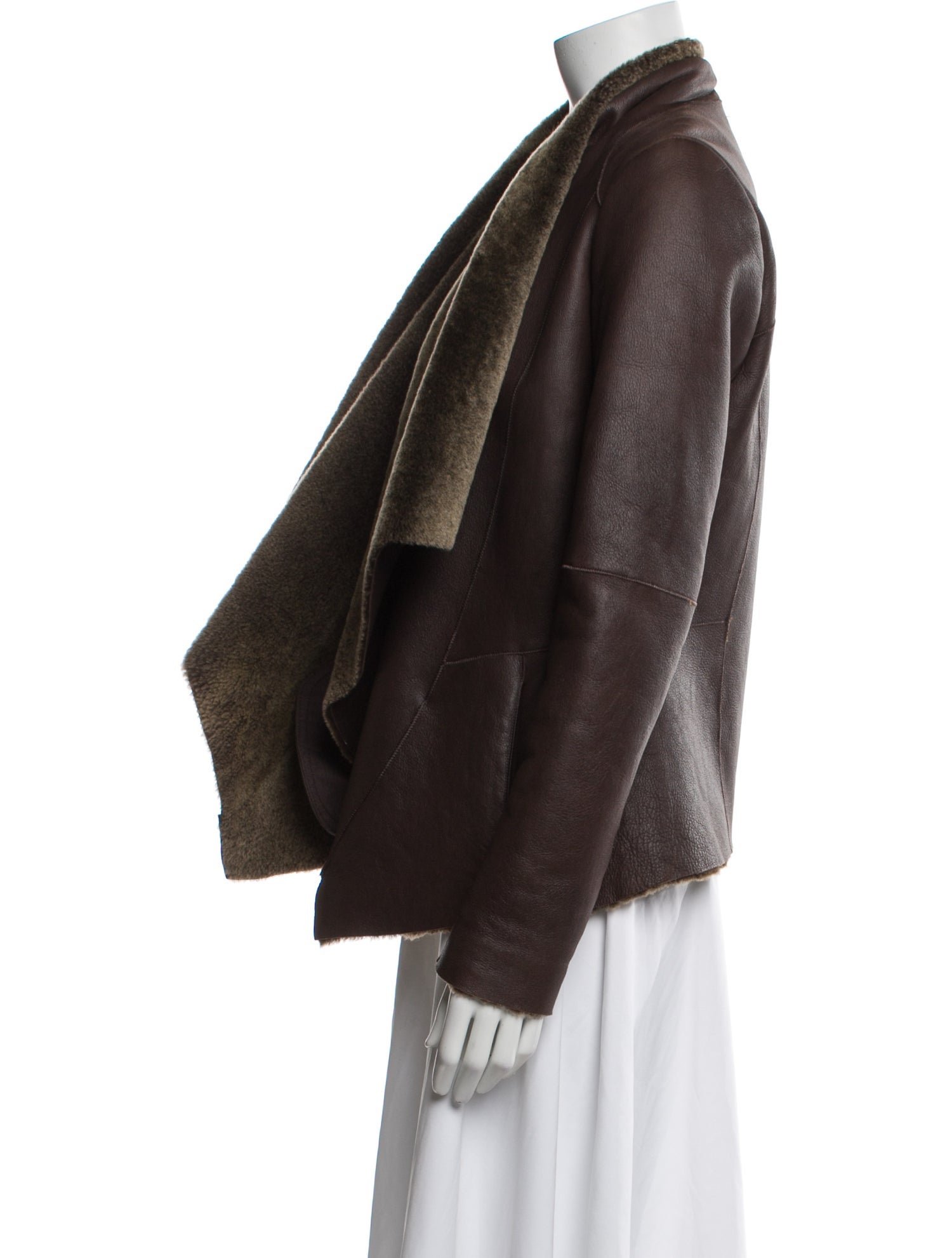 Vince Lambskin Fur Jacket