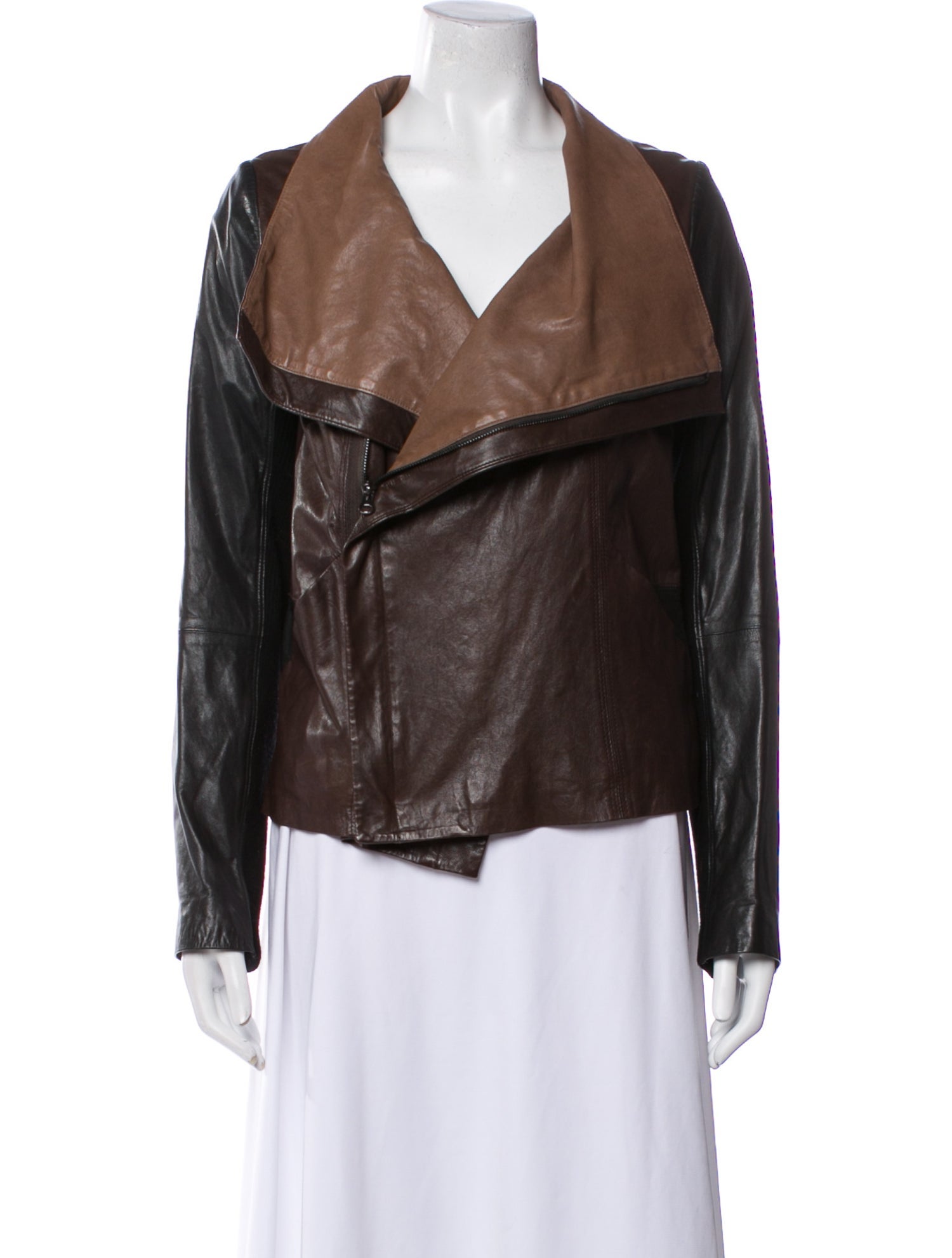 Vince Leather Biker Jacket