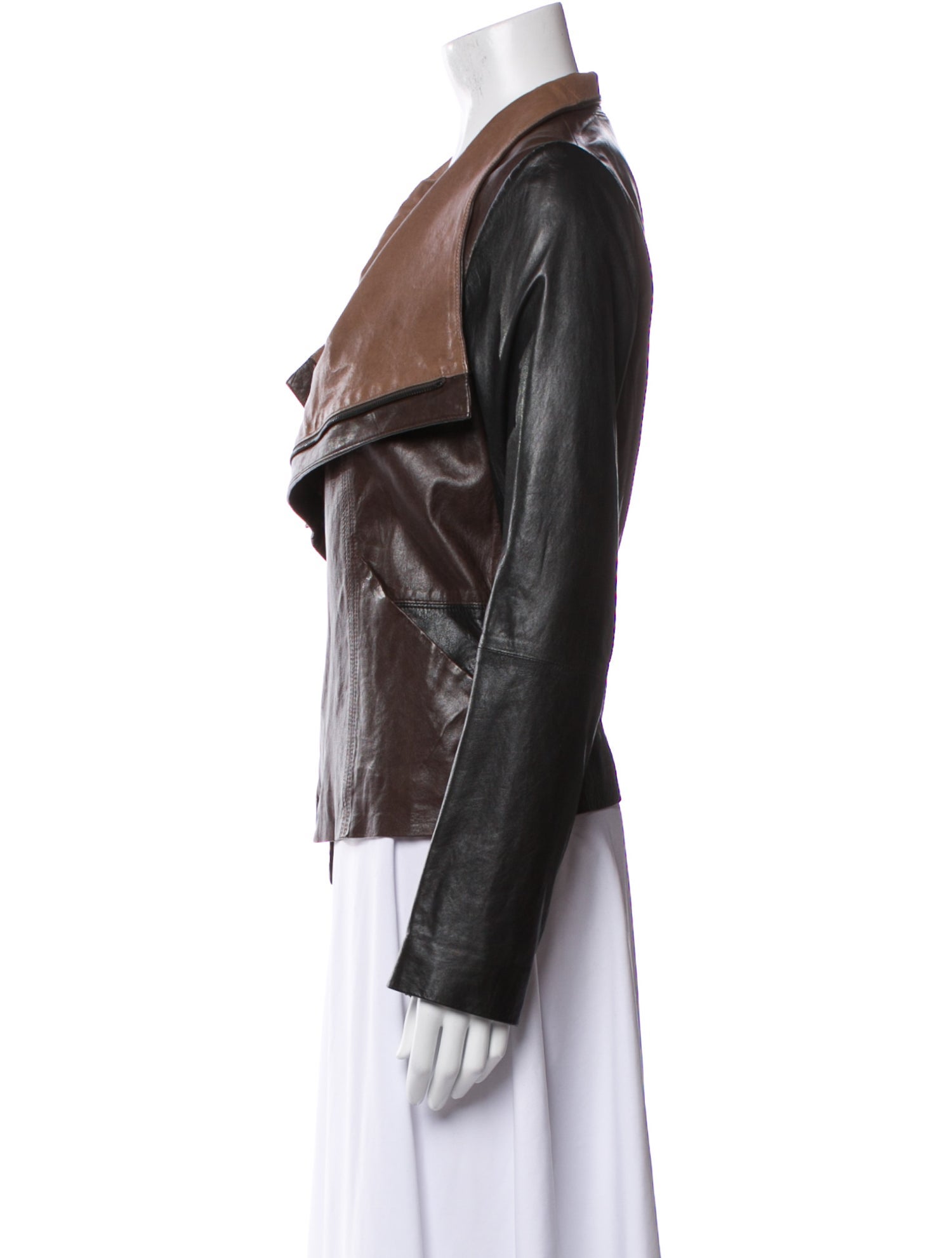 Vince Leather Biker Jacket