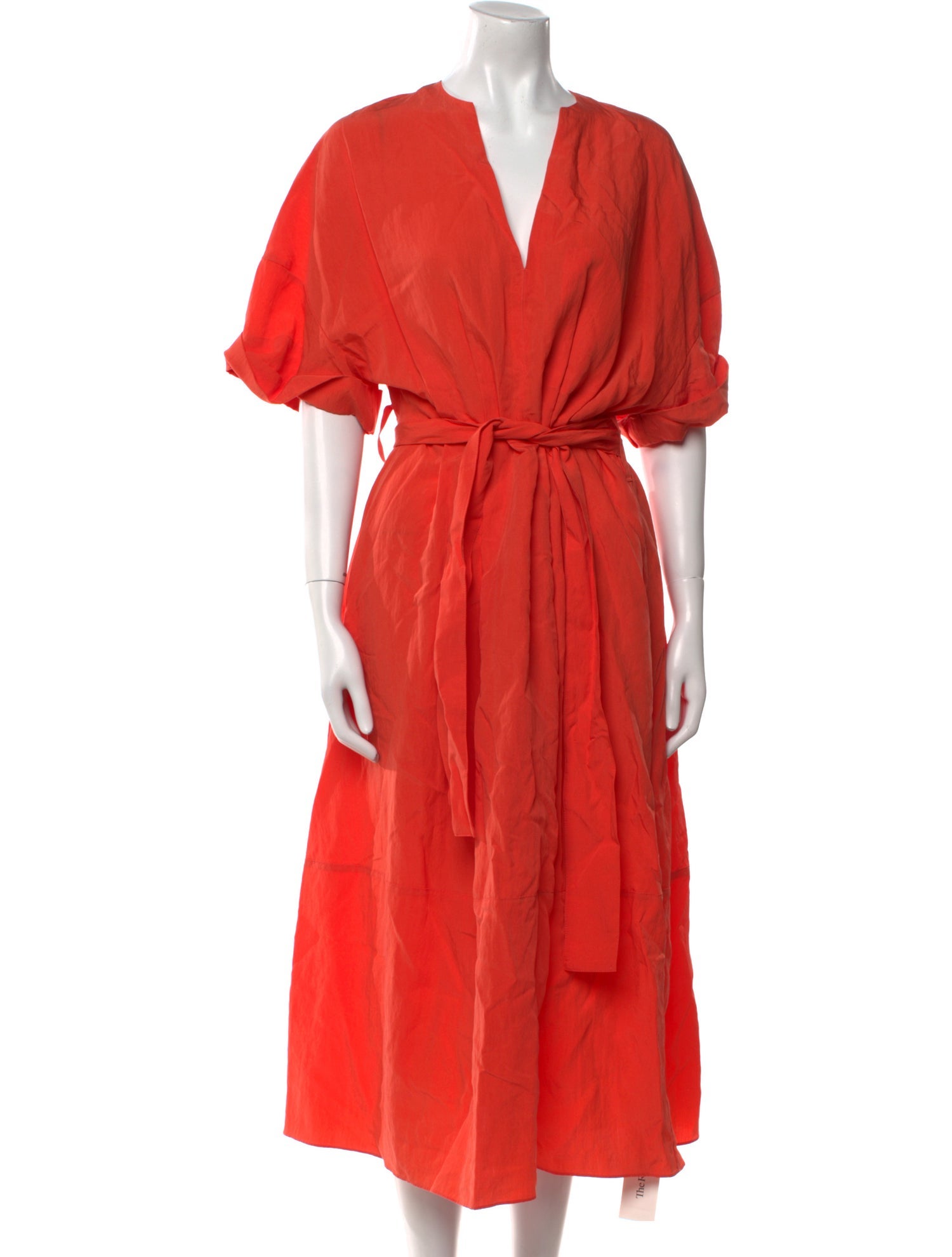 Vince V-Neck Long Dress