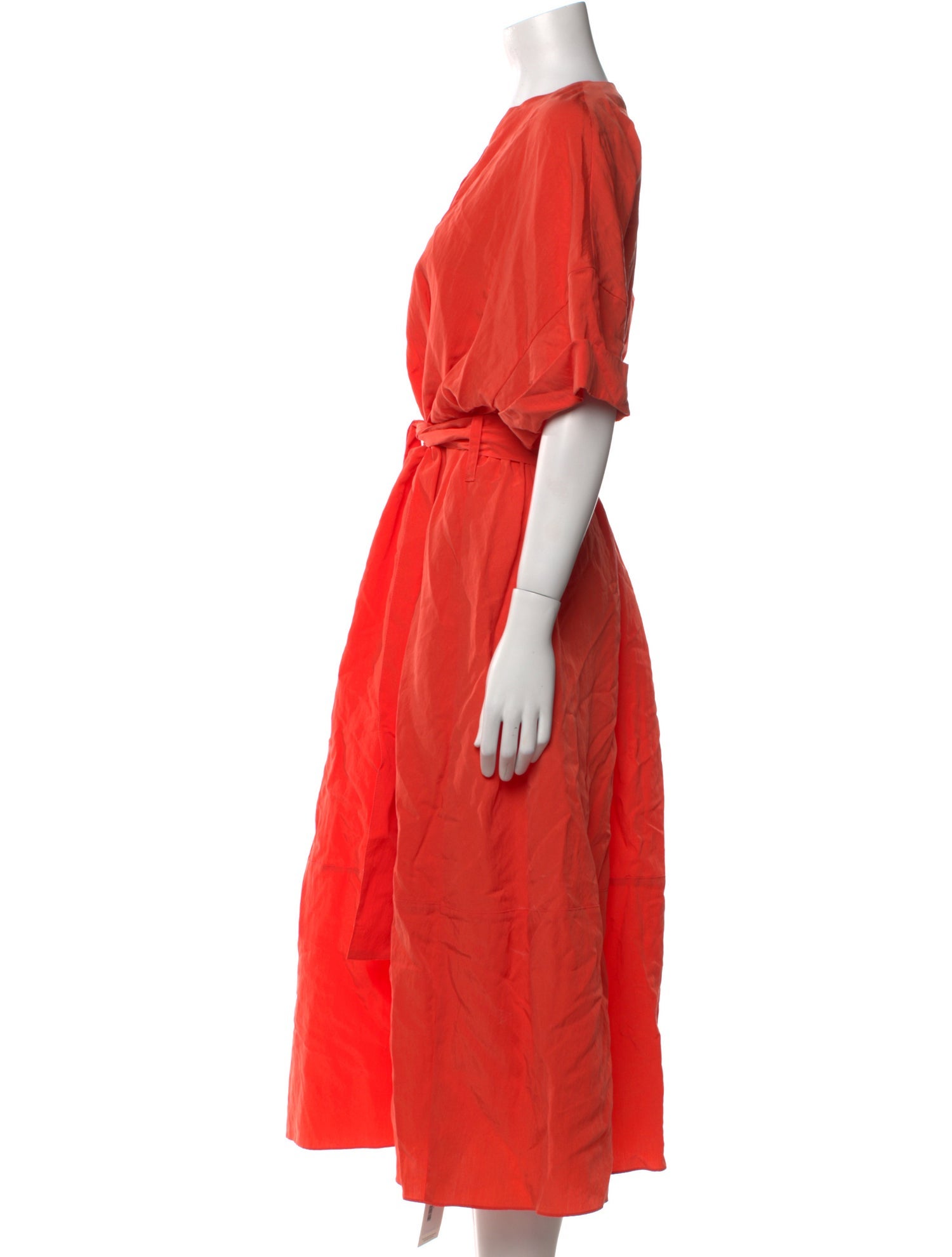 Vince V-Neck Long Dress