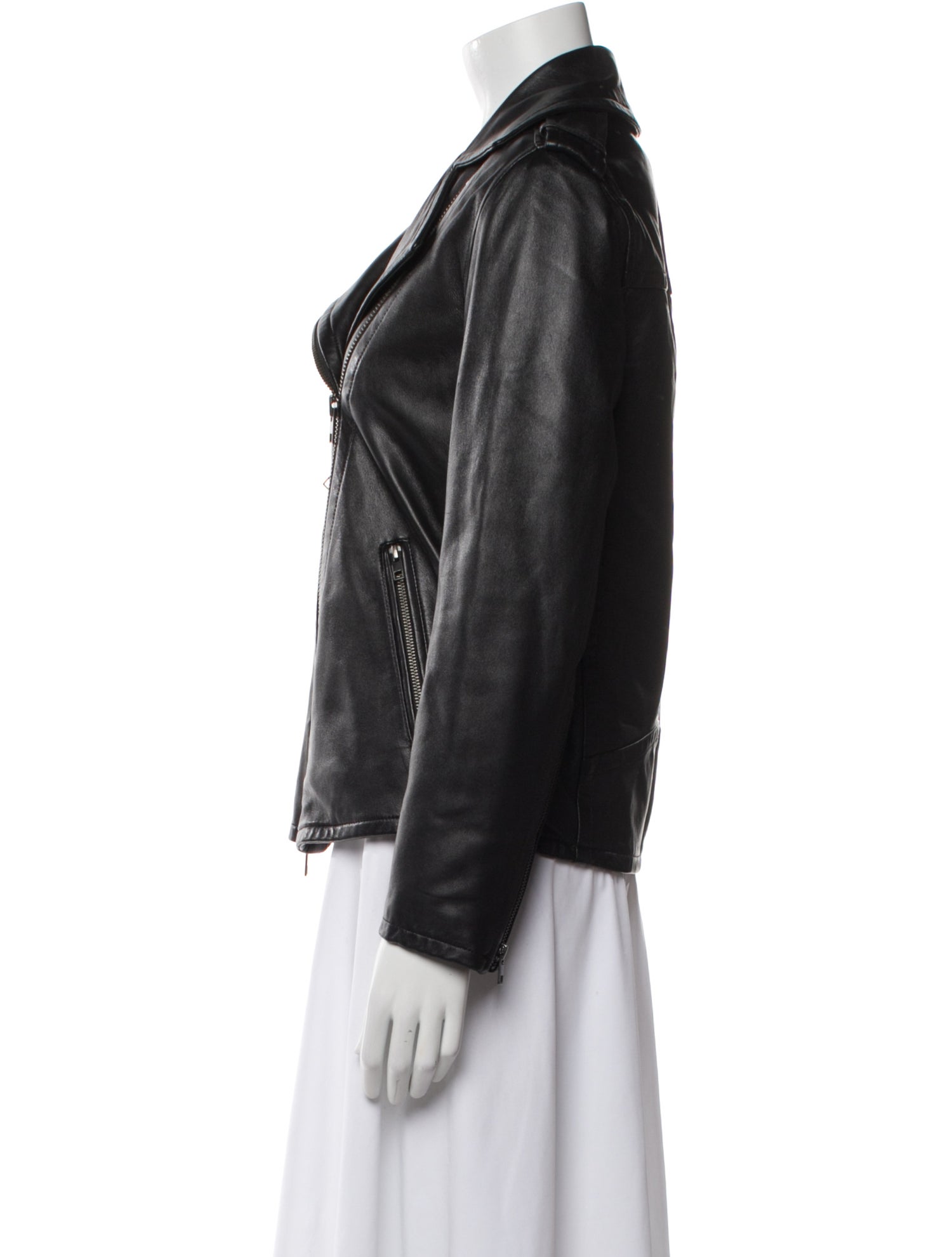 Vince Leather Biker Jacket