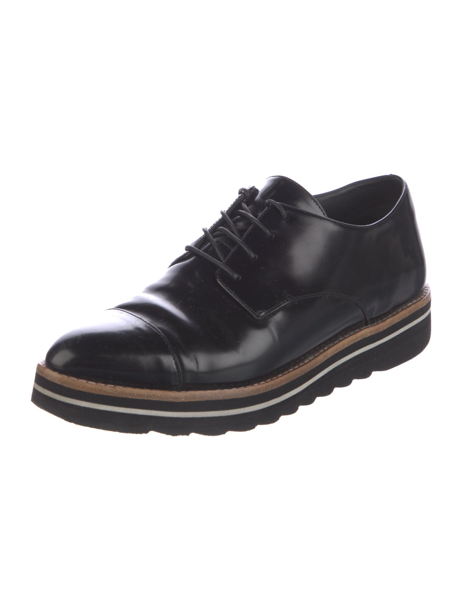 Vince Patent Leather Oxfords