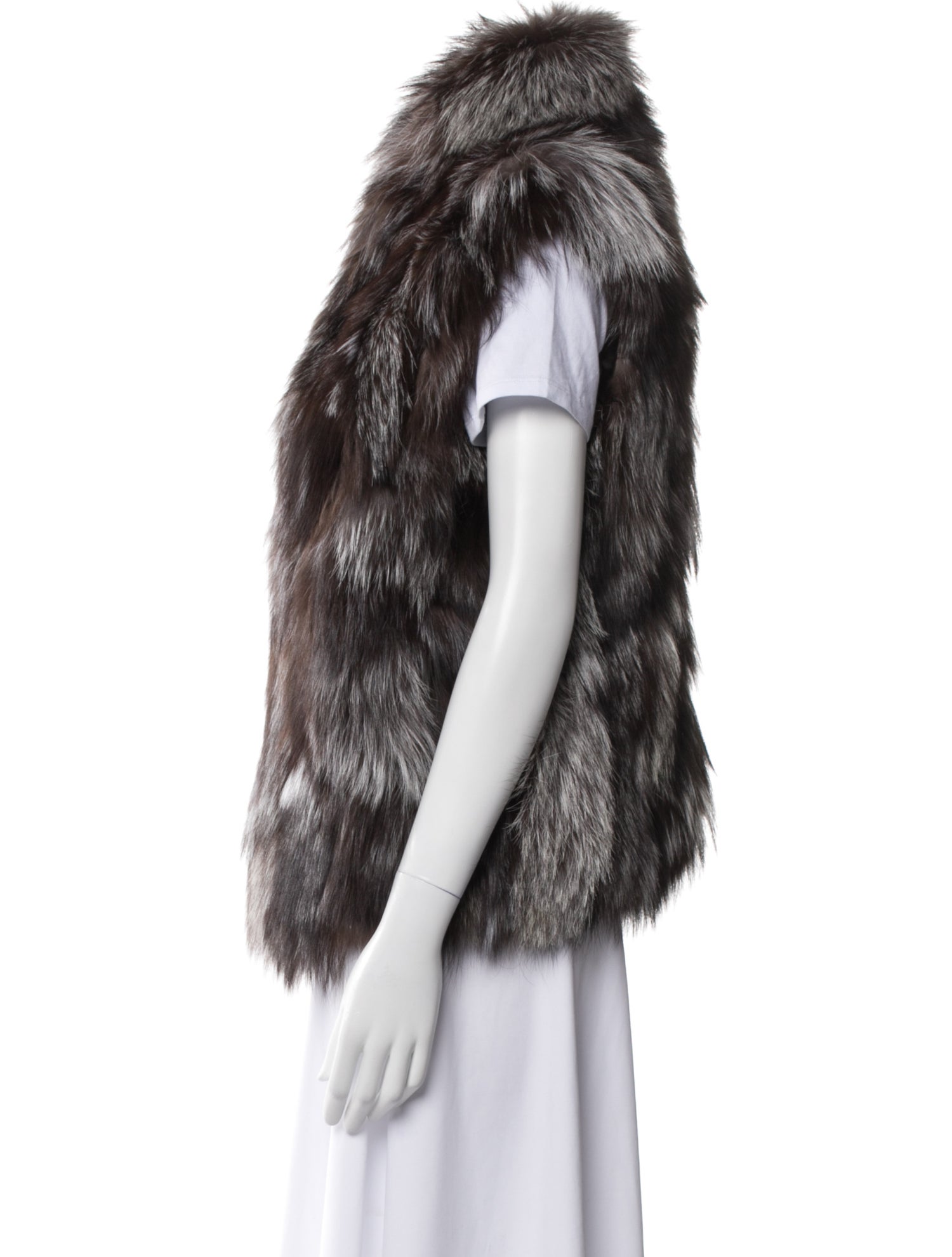 Vince Fur Printed Fur Jacket