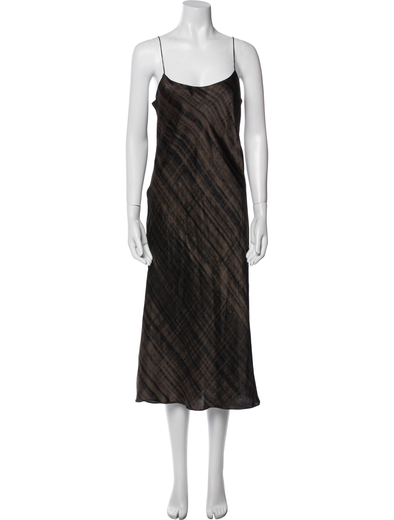 Vince Silk Midi Length Dress