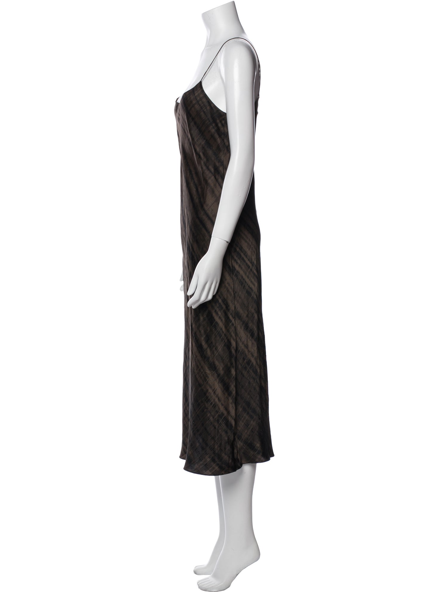 Vince Silk Midi Length Dress