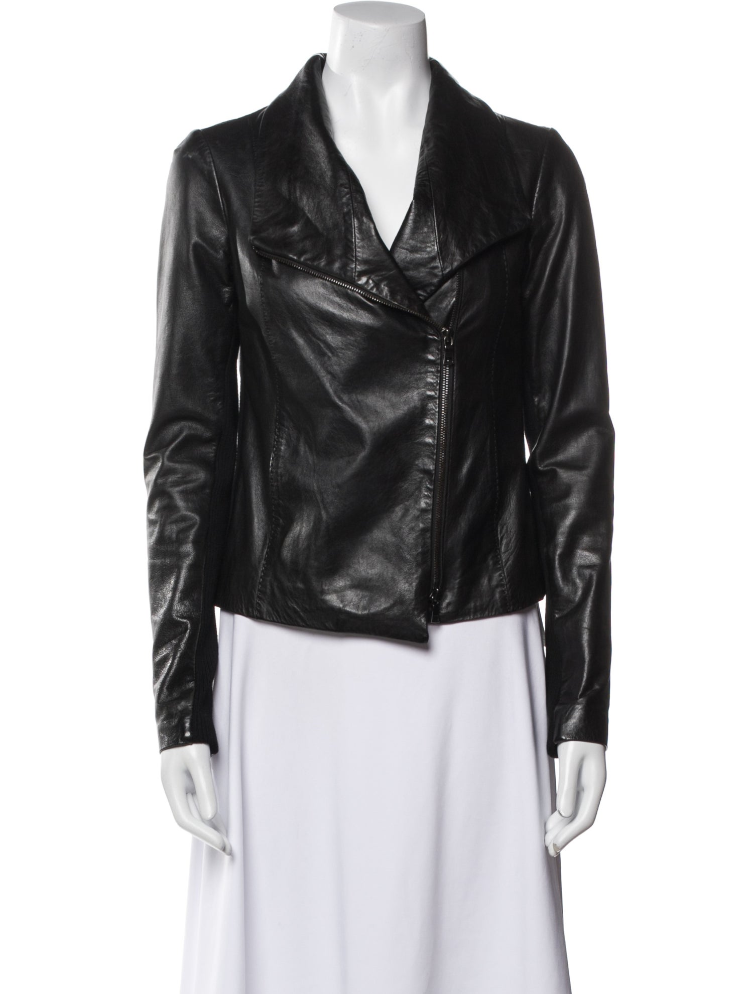 Vince Leather Biker Jacket