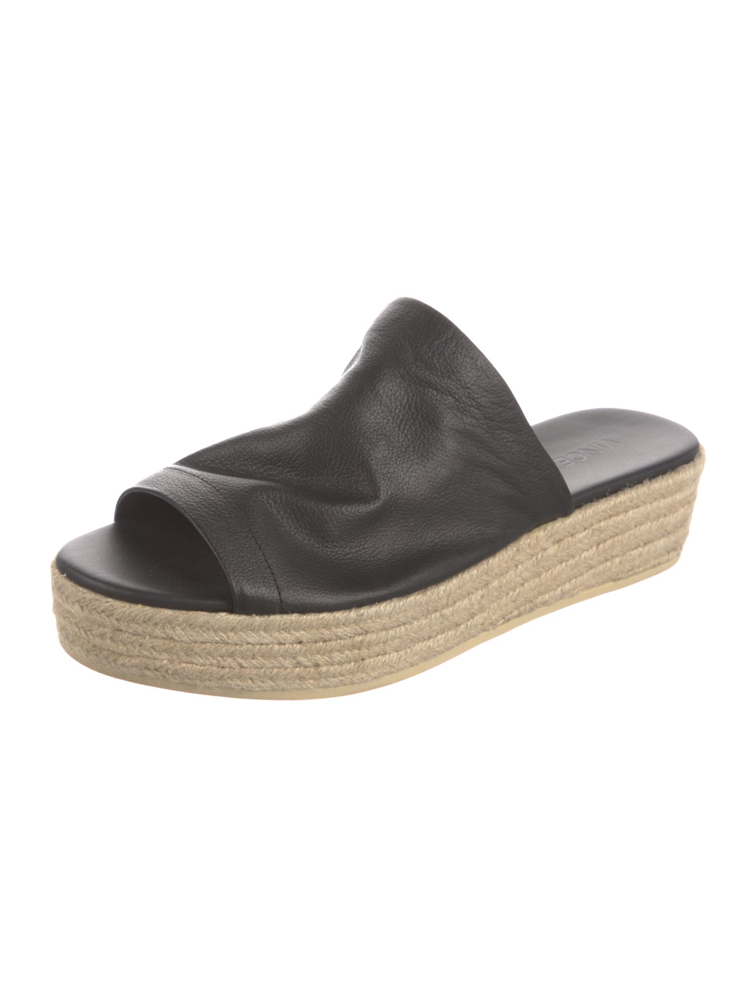 Vince Leather Espadrilles