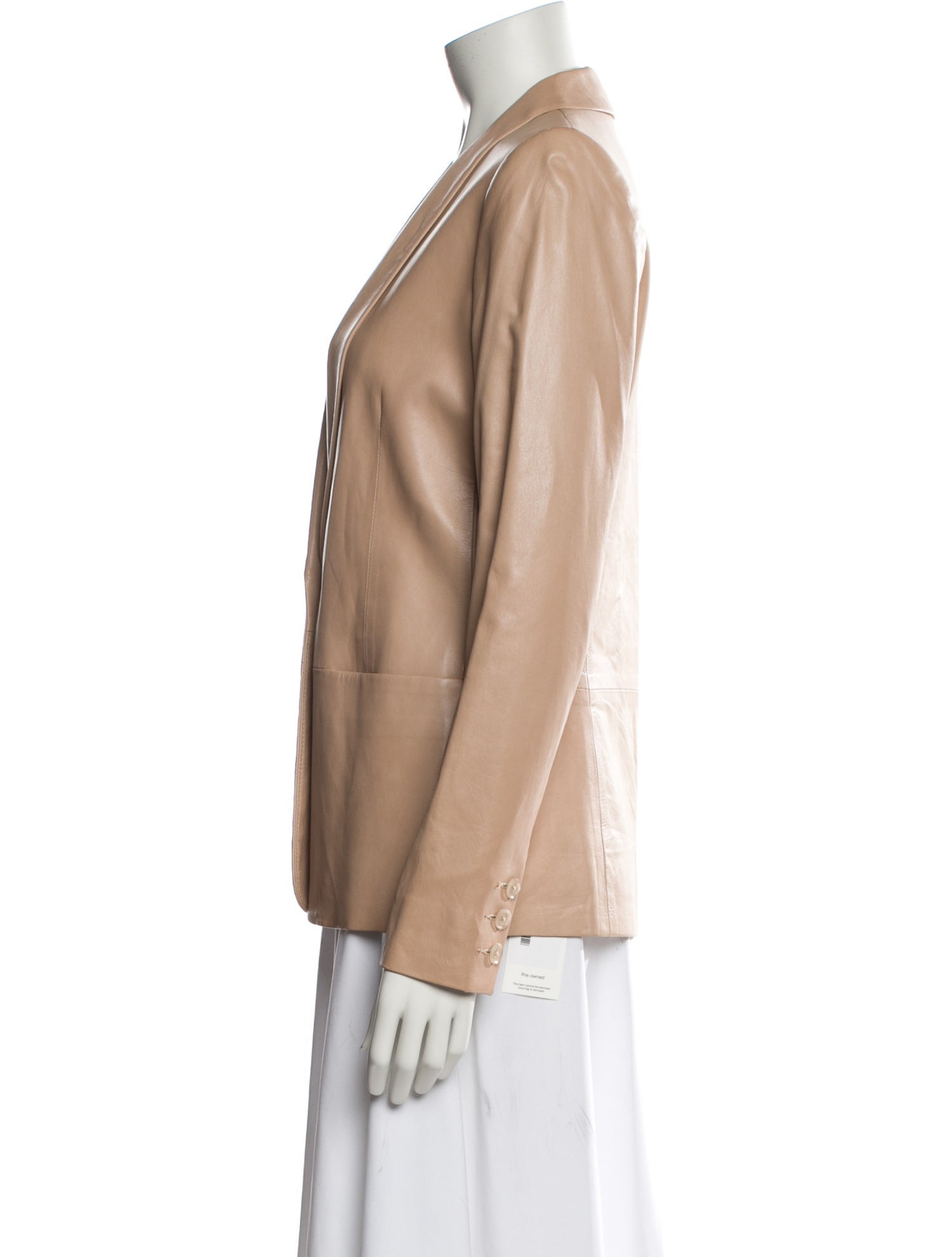 Vince Leather Blazer